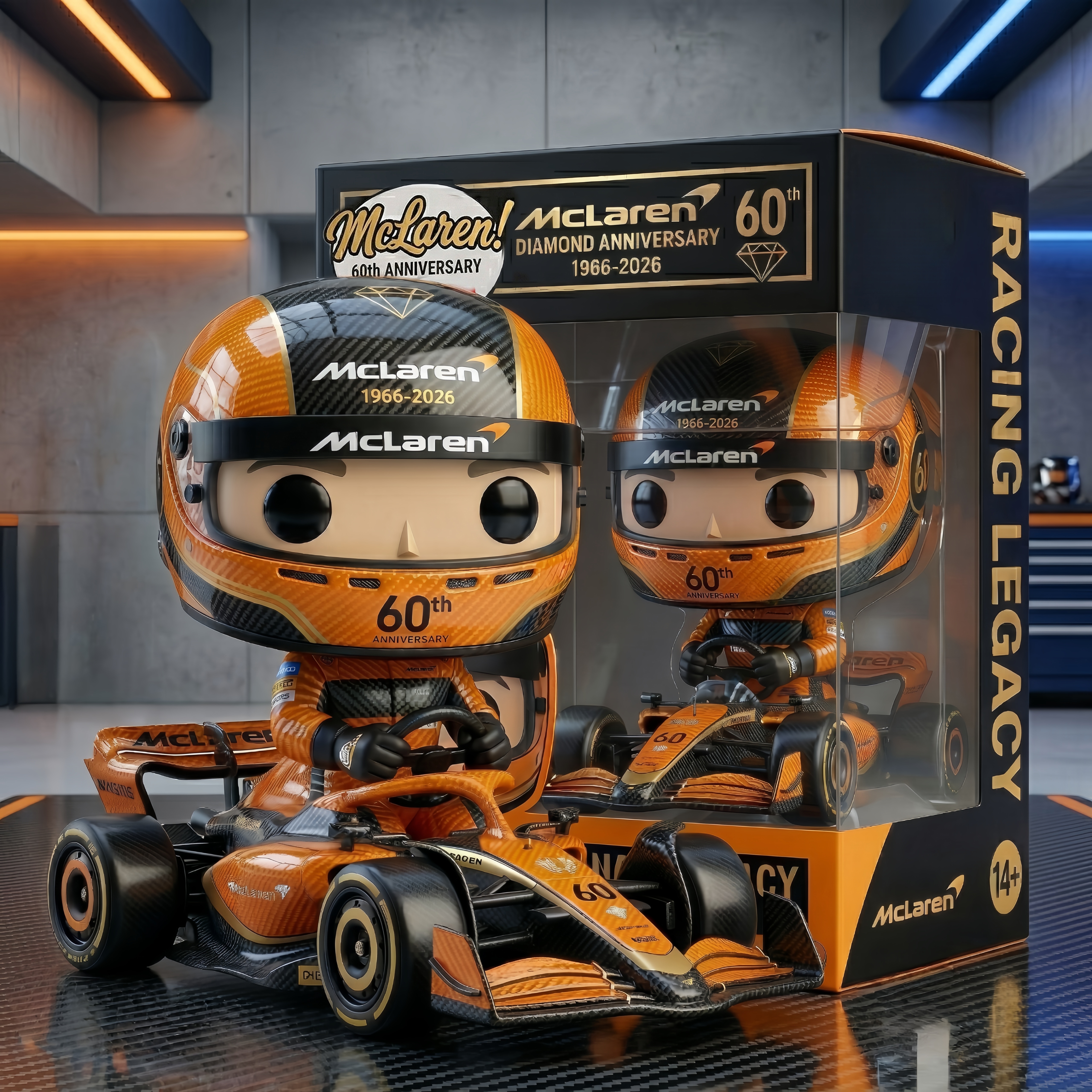 McLaren 60th Anniversary Racing Legacy Pop! Figure