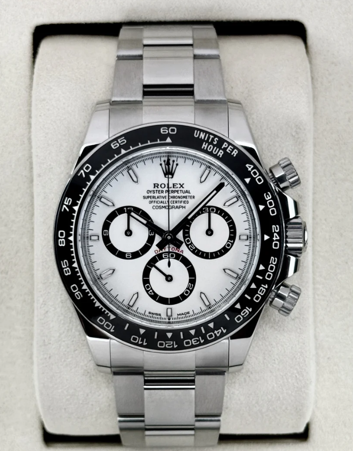 NEW 2026 Rolex Daytona 40mm 126500LN Stainless Steel Panda Dial