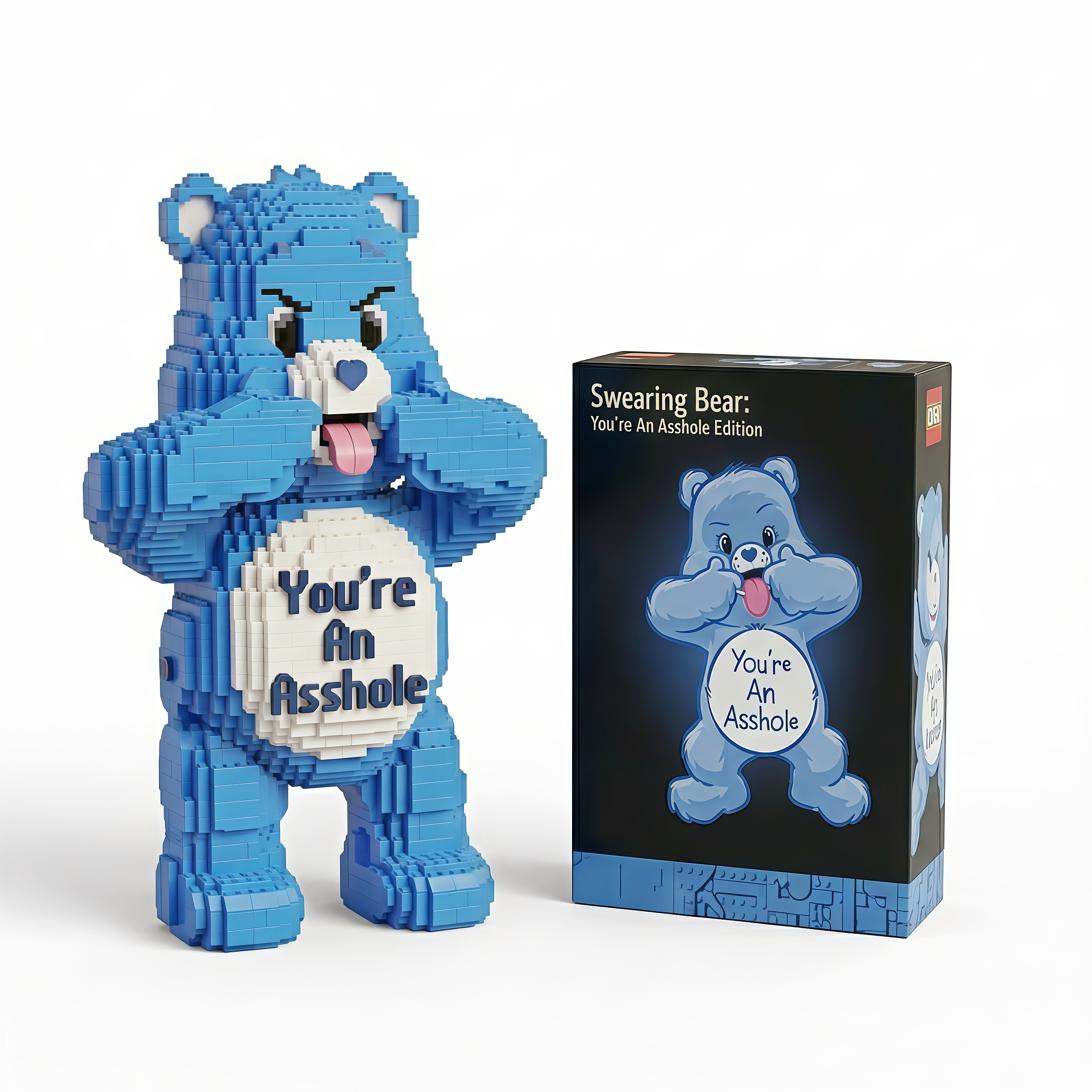 Swearing Bear Collector Brick Set