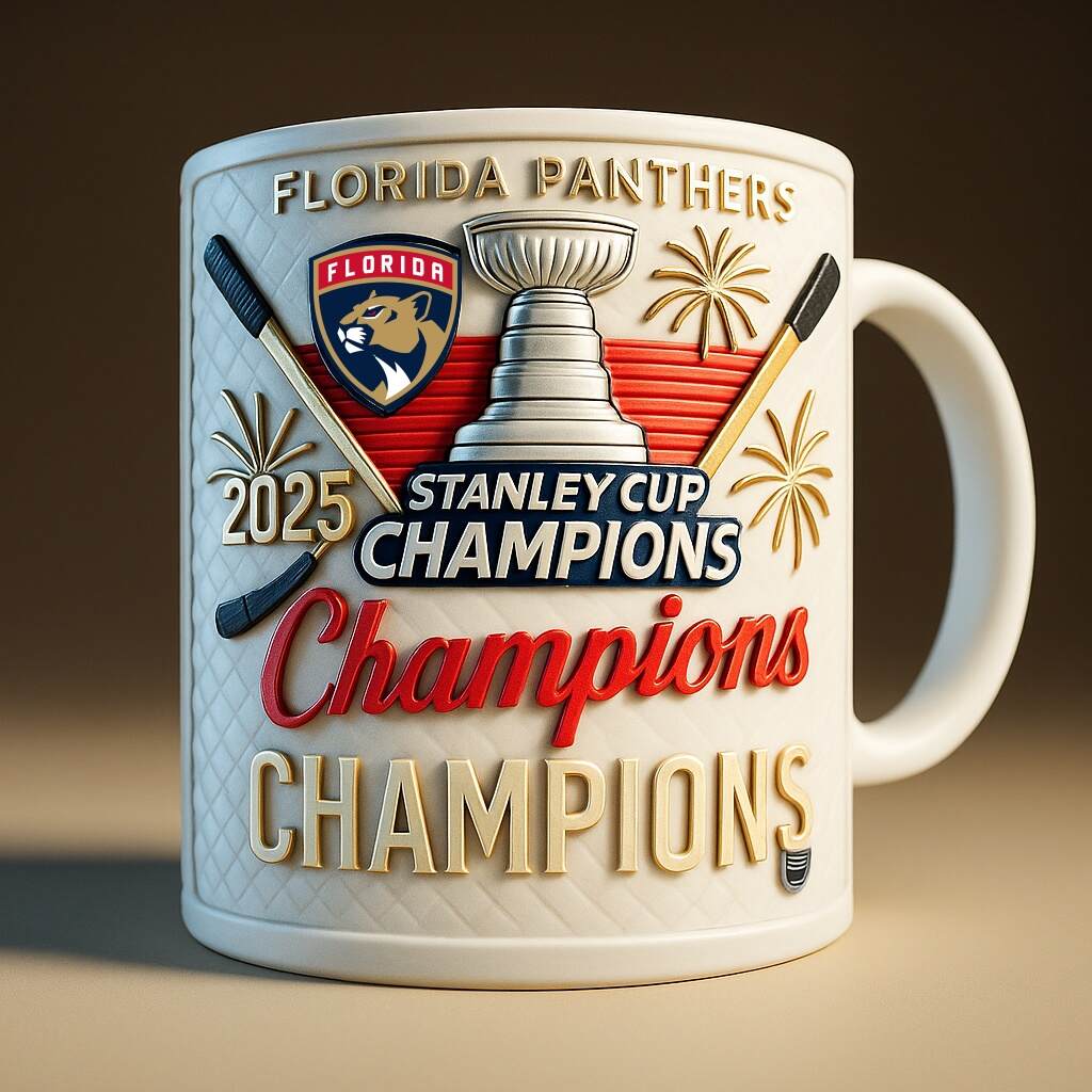🎉Florida Panthers 2025 Championship Mug