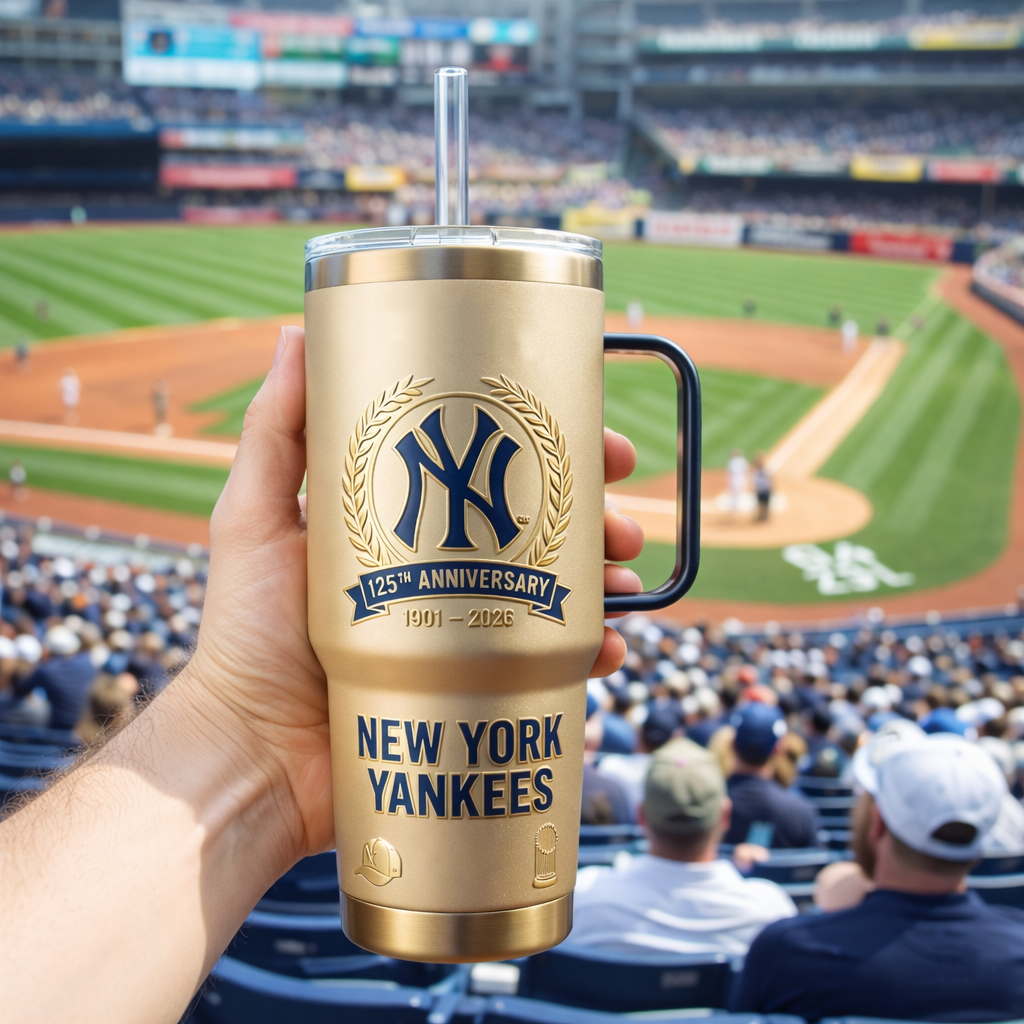 New York Yankees 125th Anniversary Limited Edition Tumbler