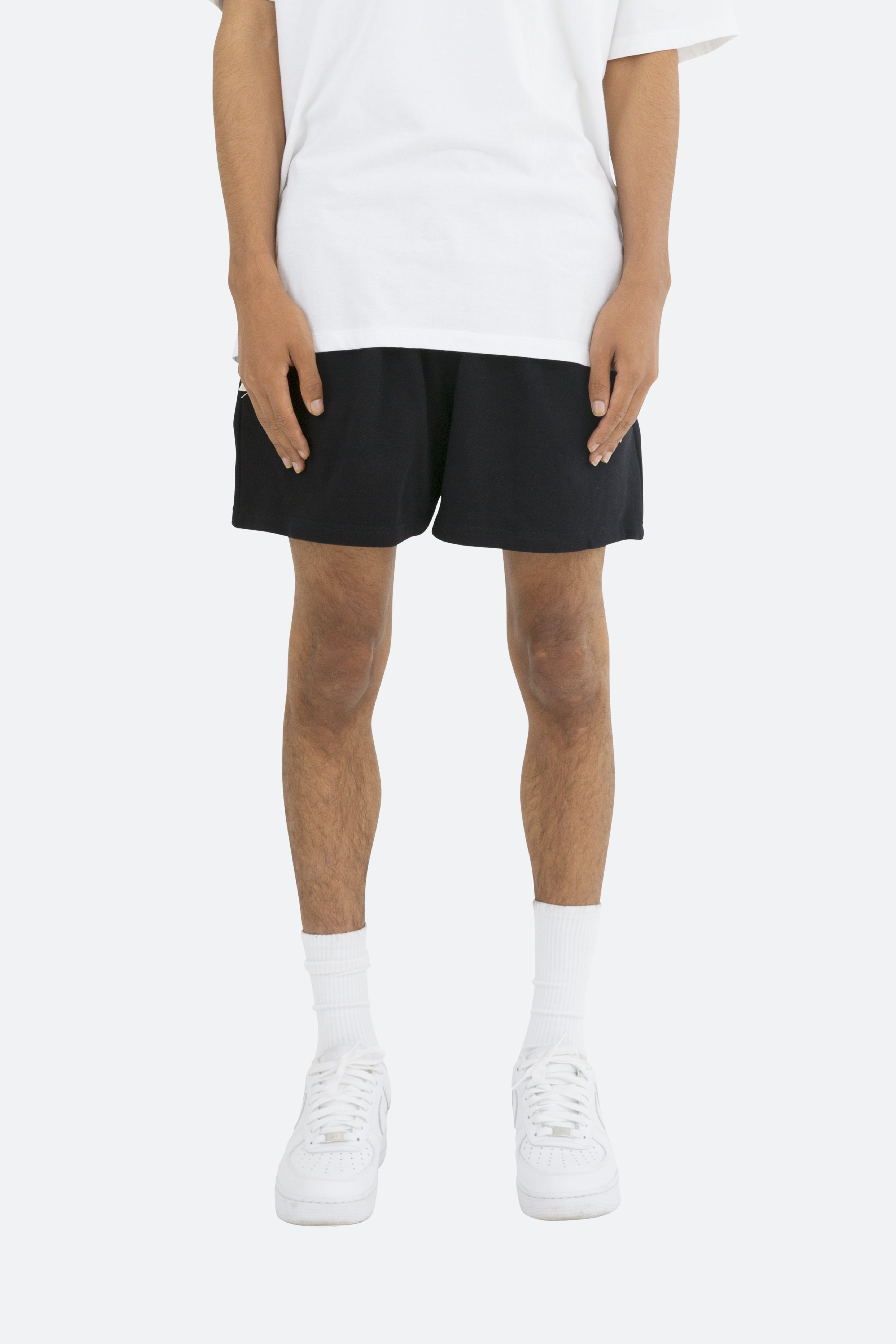 Pocket Tape Sweatshorts - Black
