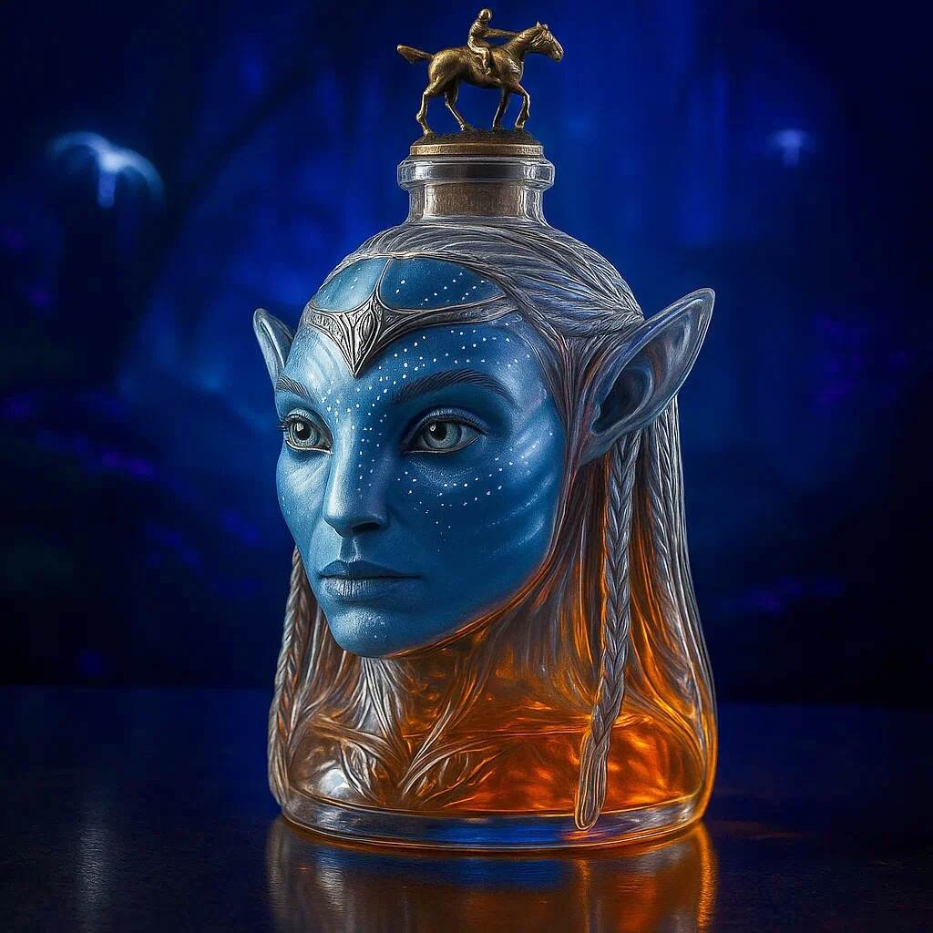 Avatar—Jake Sully & Neytiri Limited Edition Whisky Bottle