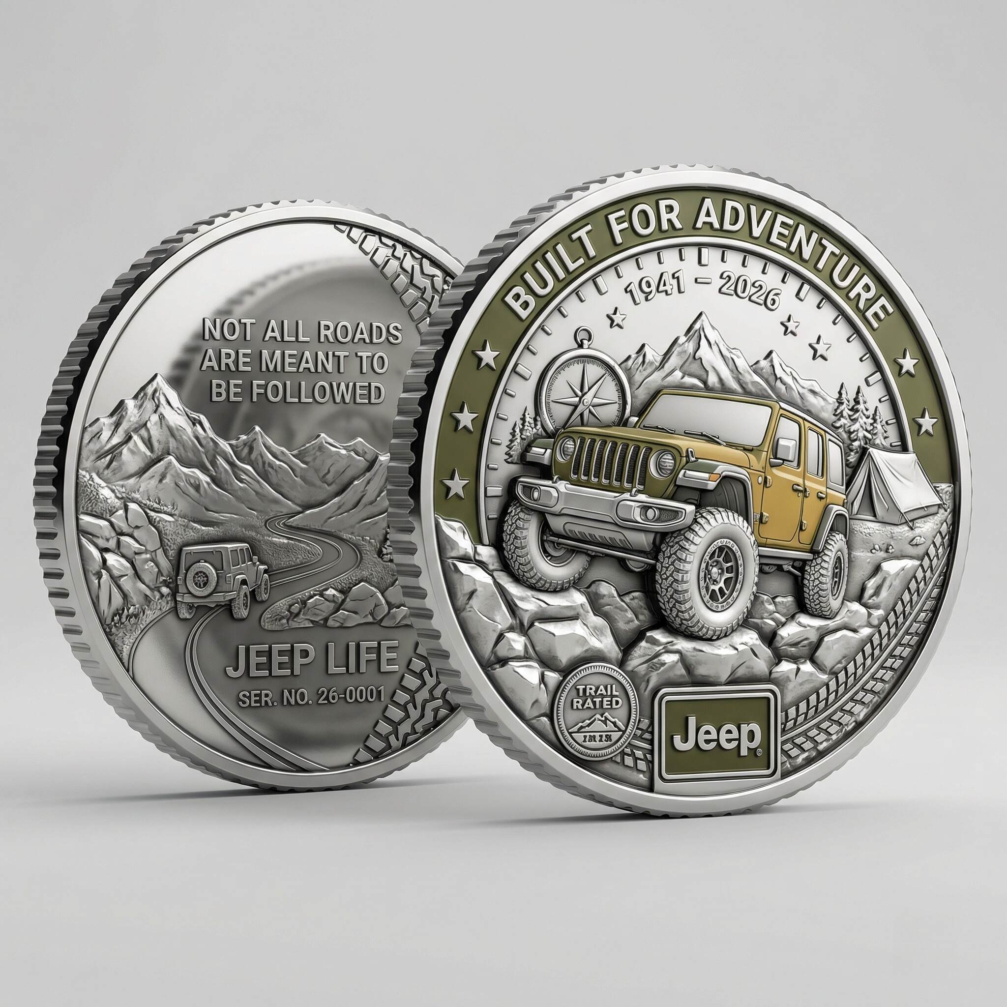 Jeep Life 85th Anniversary Commemorative Coin (1941–2026)