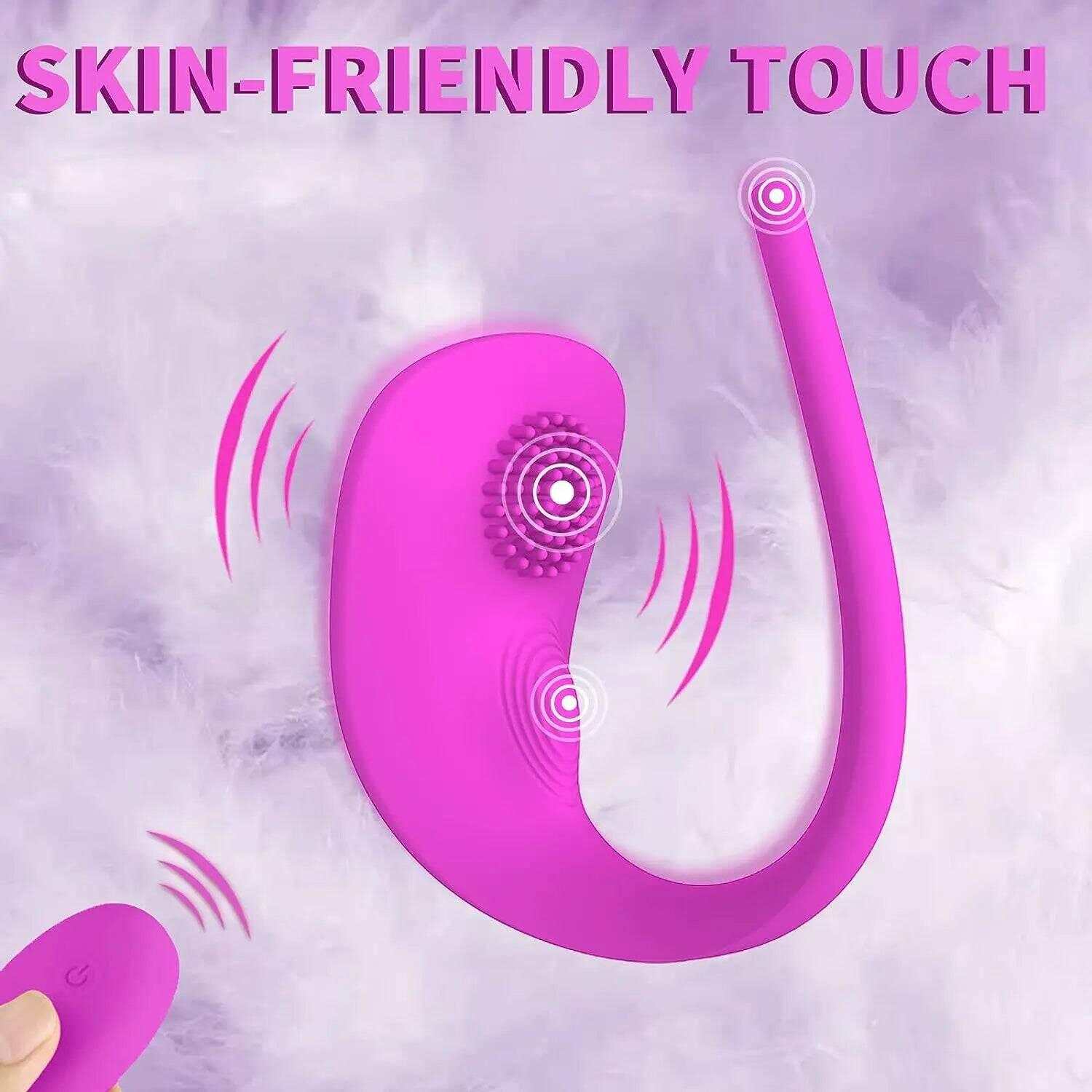 PASSION PULSE Vibrating Panties: Portable Panty Vibrator for Women
