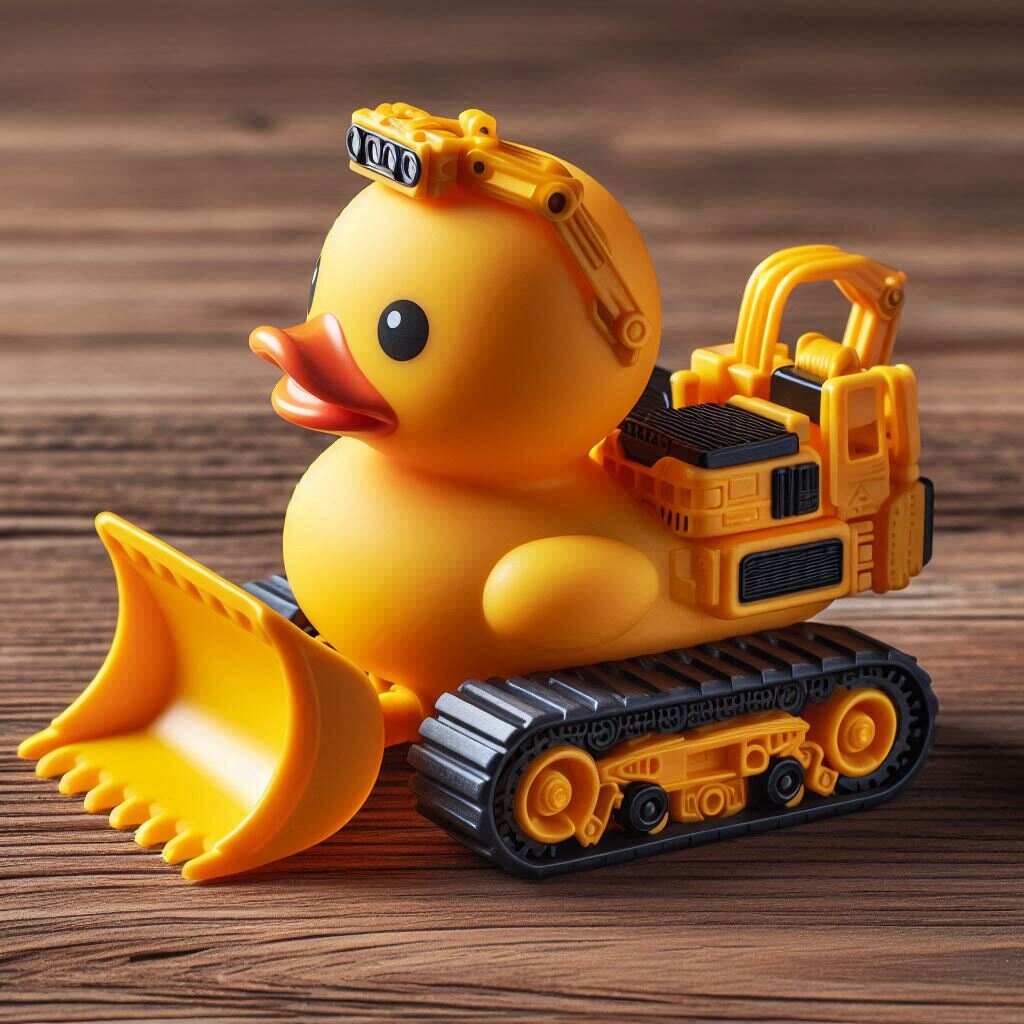Construction Equipment Duck