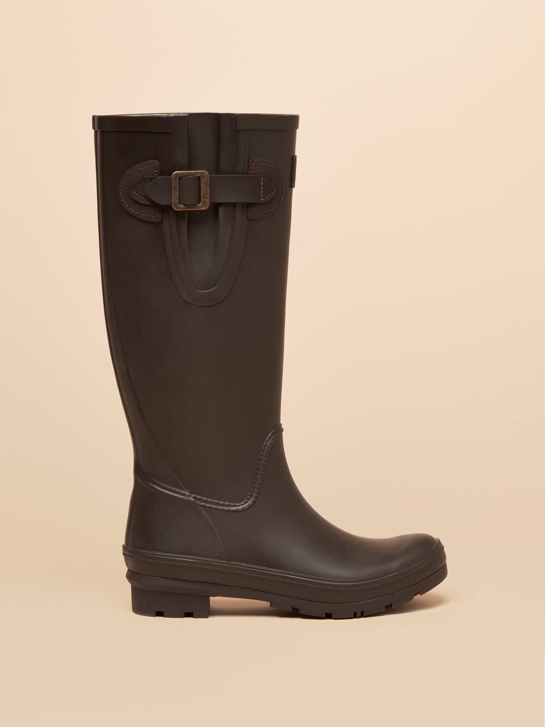 Houghton Black Adjustable Tall Wellies