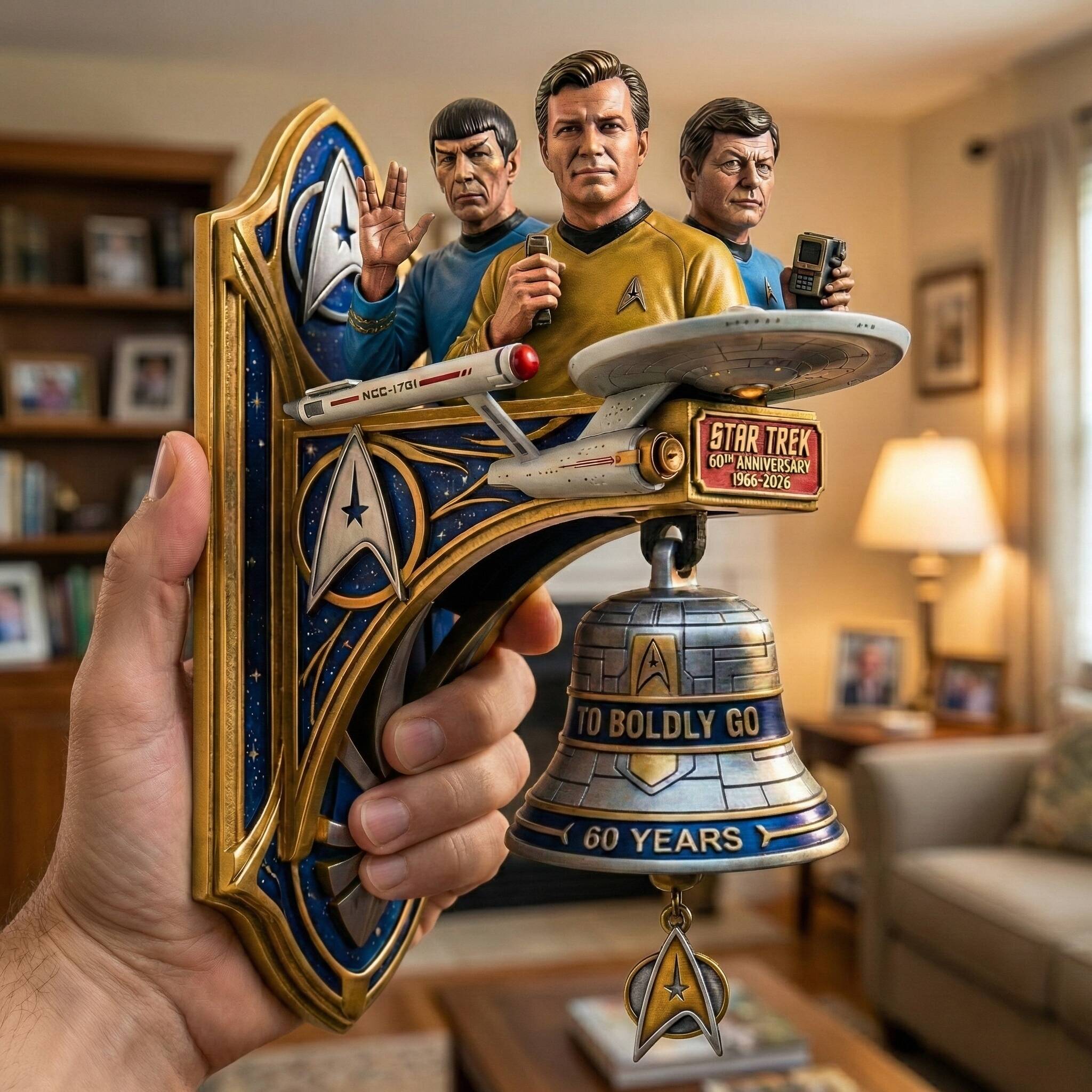 Star Trek 60th Anniversary Wall Bell