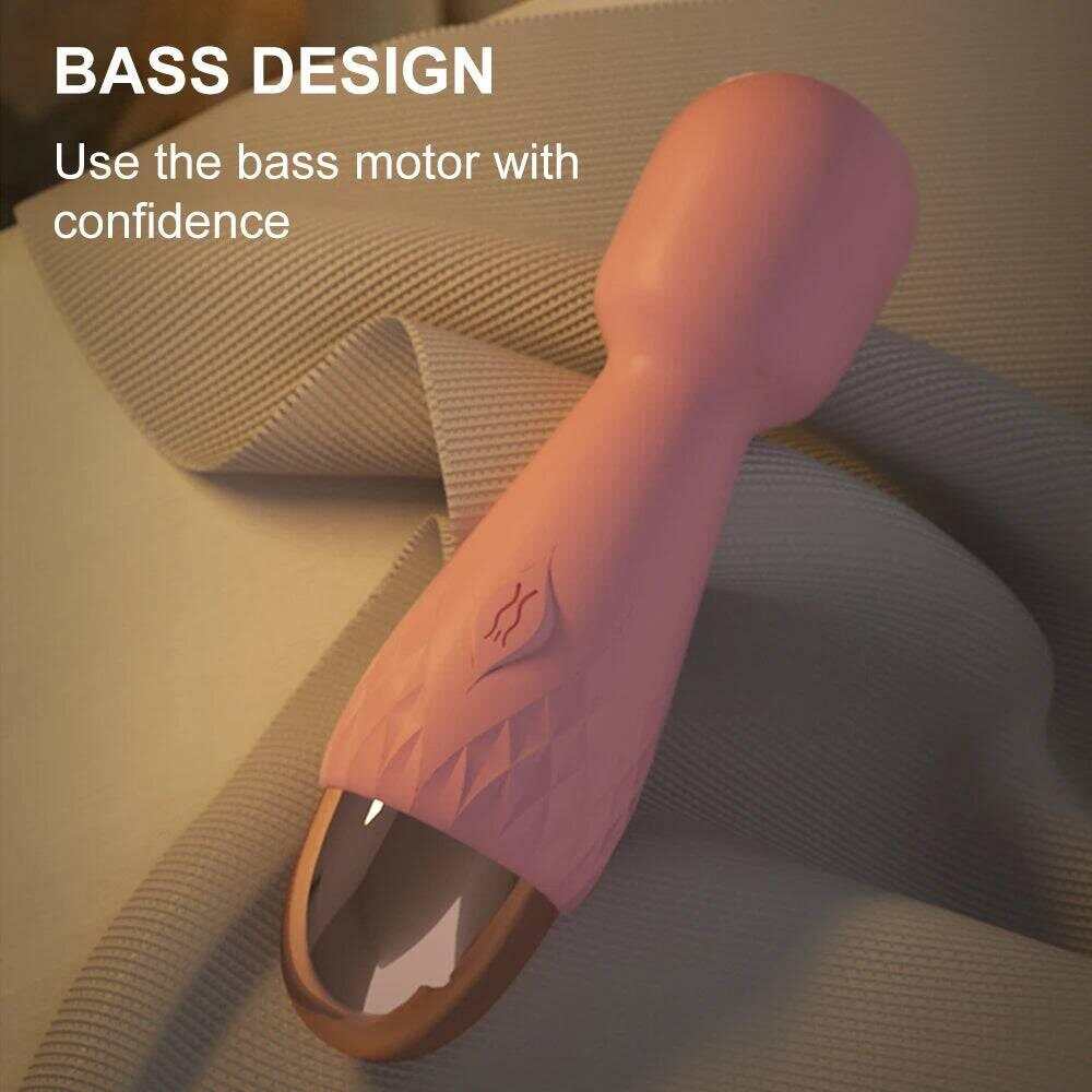 10 Modes Strong Vibration Mini Vibrator: Magic Stick USB Charging Massager, Clitoris and G-Spot Stimulator - Sex Toy for Women, Adults 18+