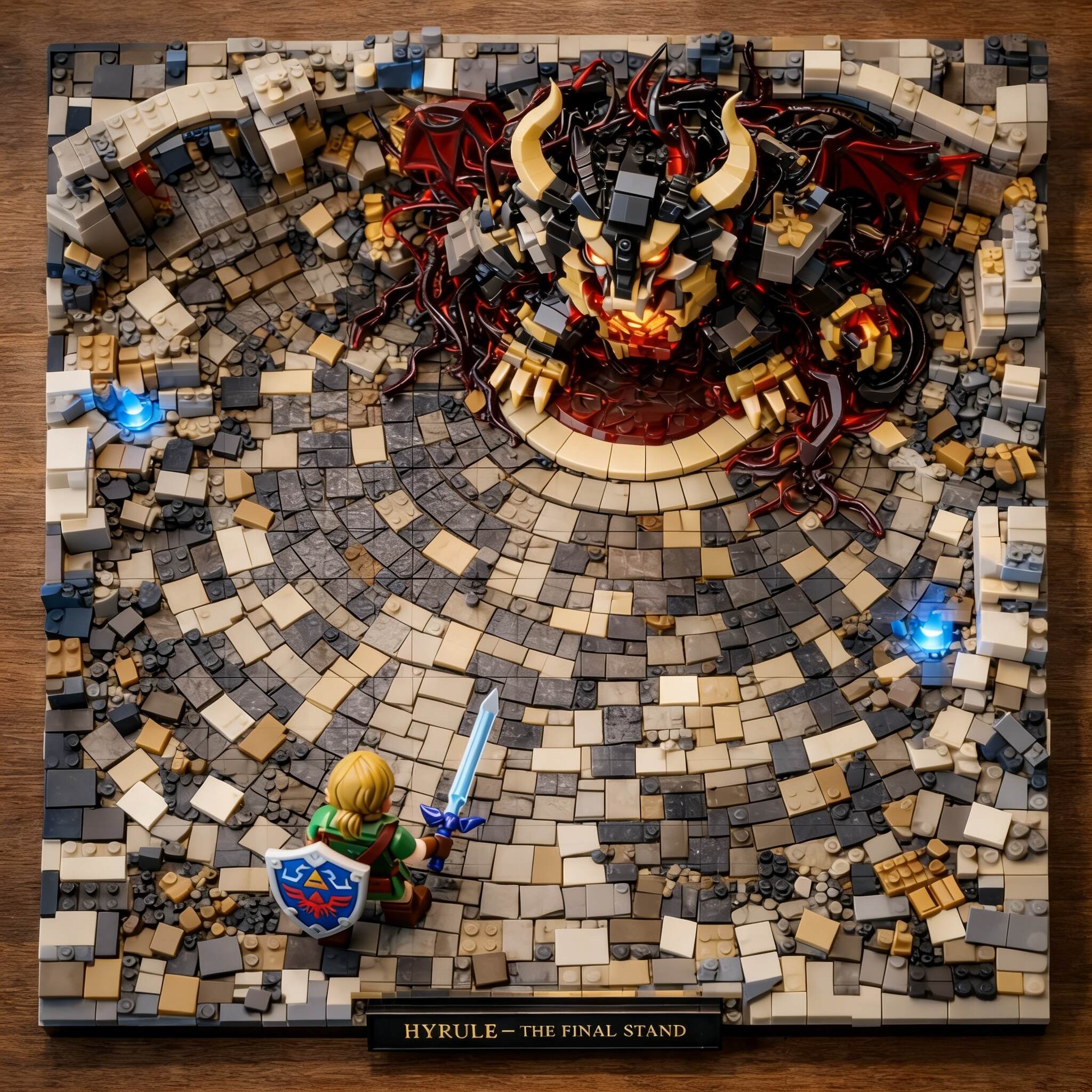 ⚔️ Zelda: Breath of the Wild Final Battle Building Block Diorama