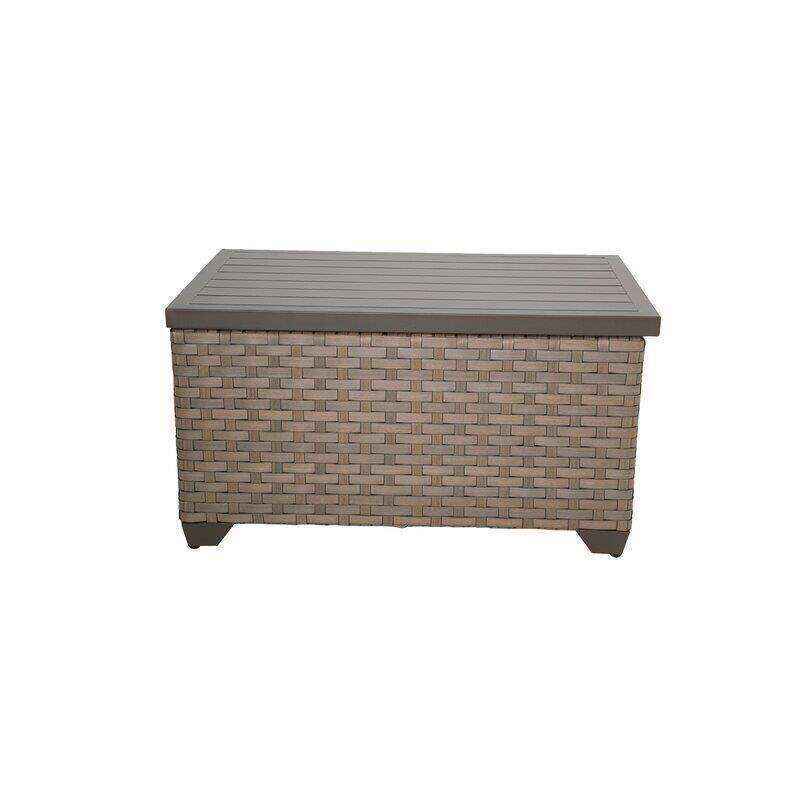 Rochford Wicker/Rattan 7 - Person Seating Group with Cushions