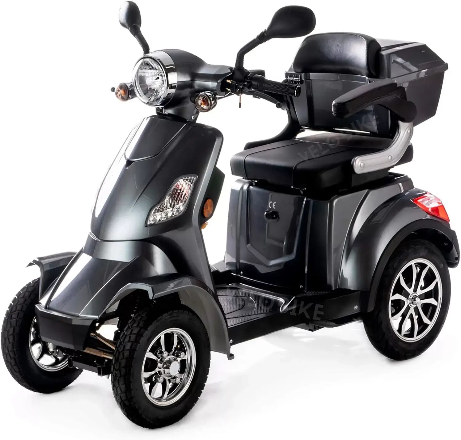 VELECO Senior Mobile 4-Wheel Electric Scooter 1000 W Faster