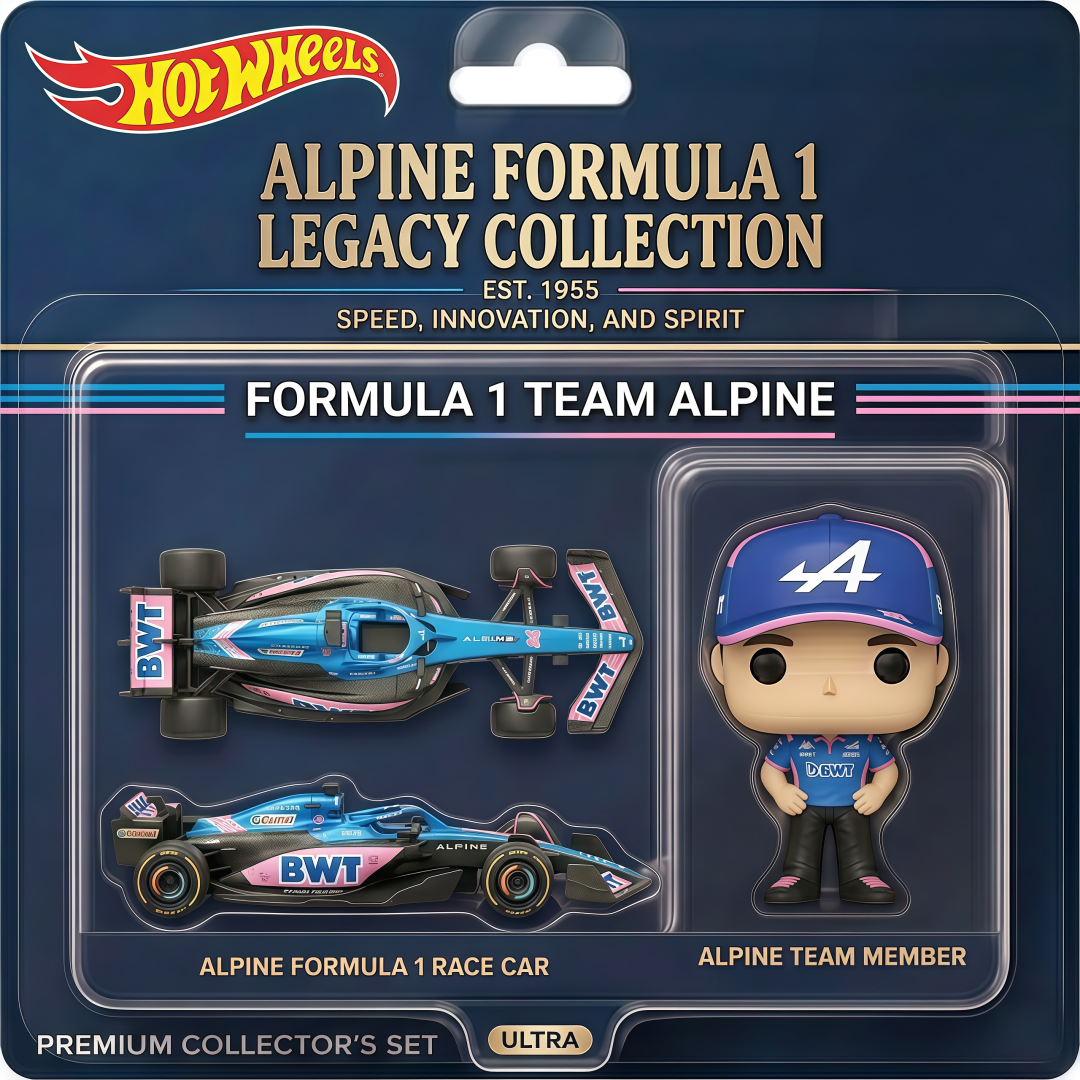 🏁🔥 Hot Wheels x Formula 1 Official Legacy Collector’s Set