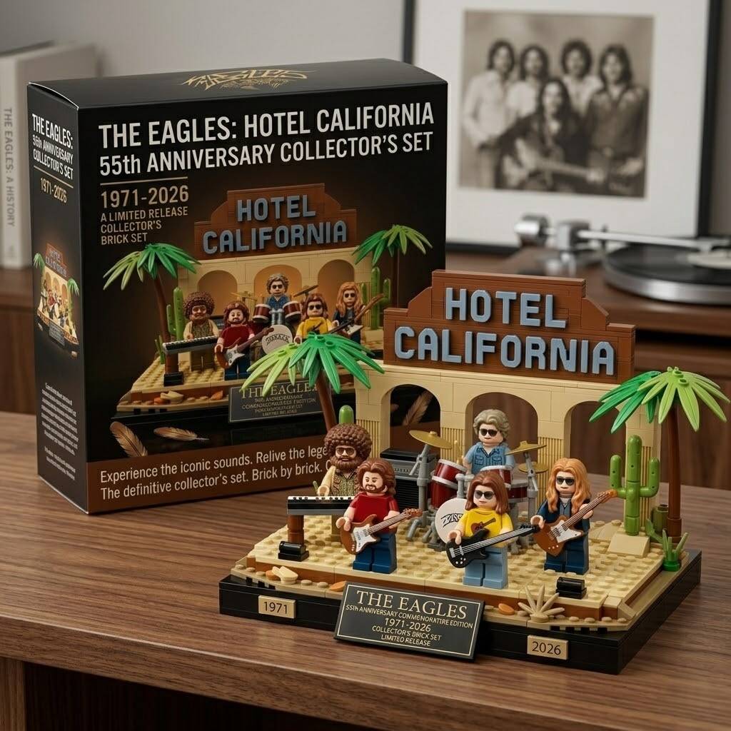 The Eagles 55th Anniversary Commemorative Brick Set