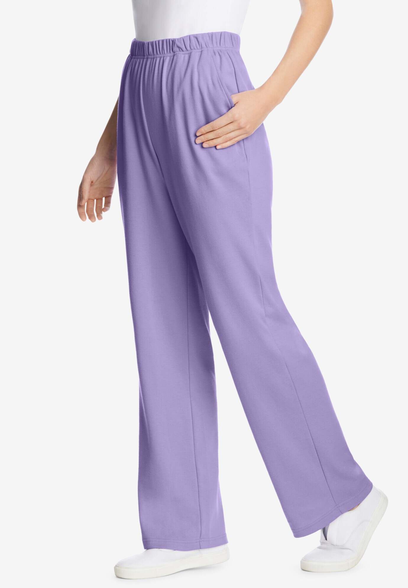 7-Day Knit Wide-Leg Pant