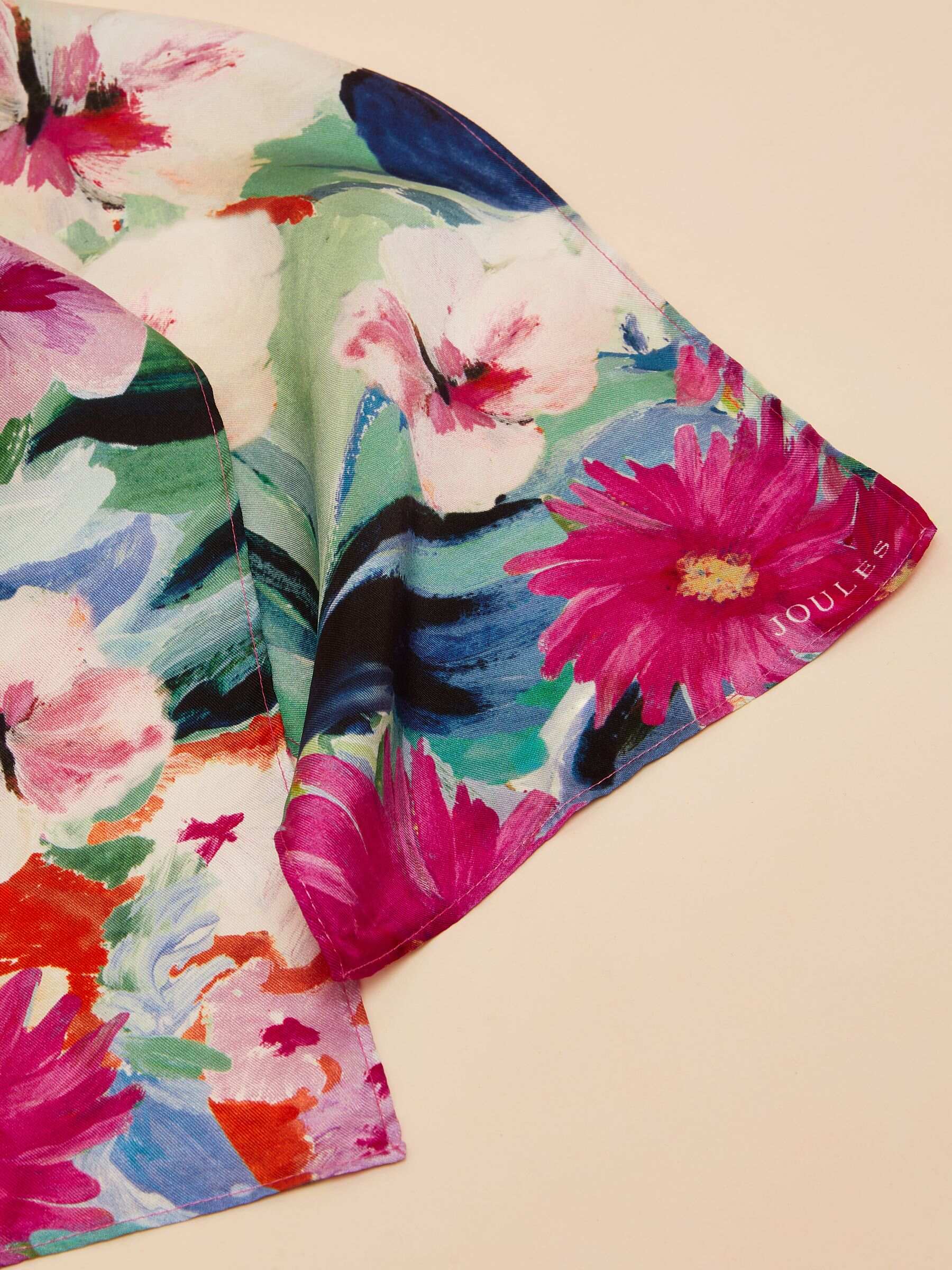 Highgrove Floral Skinny Printed 100% Silk Scarf