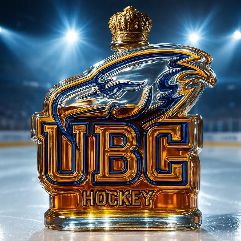UBC Thunderbirds Whiskey Bottle