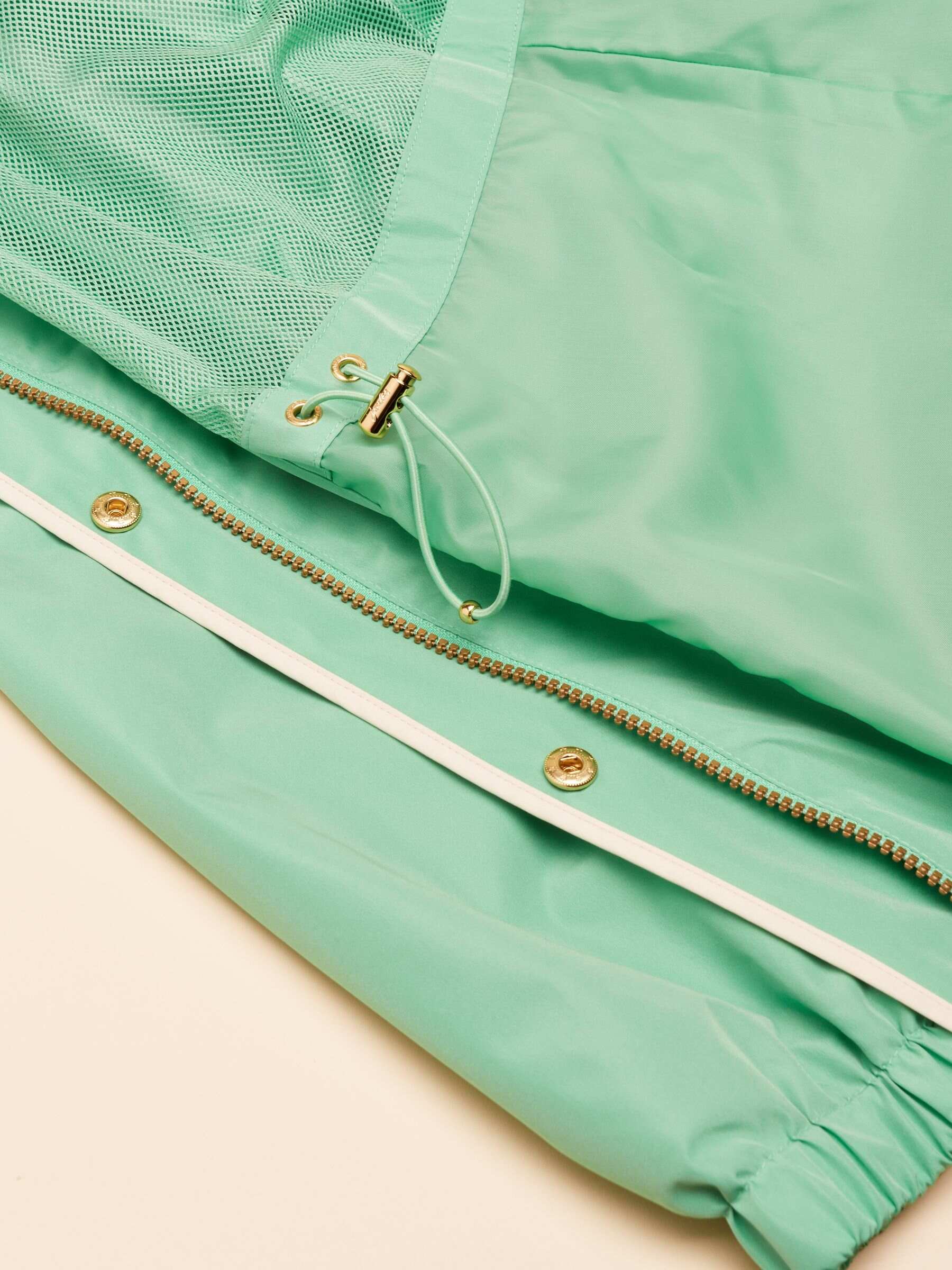 Holt Green Waterproof Packable Raincoat with Hood
