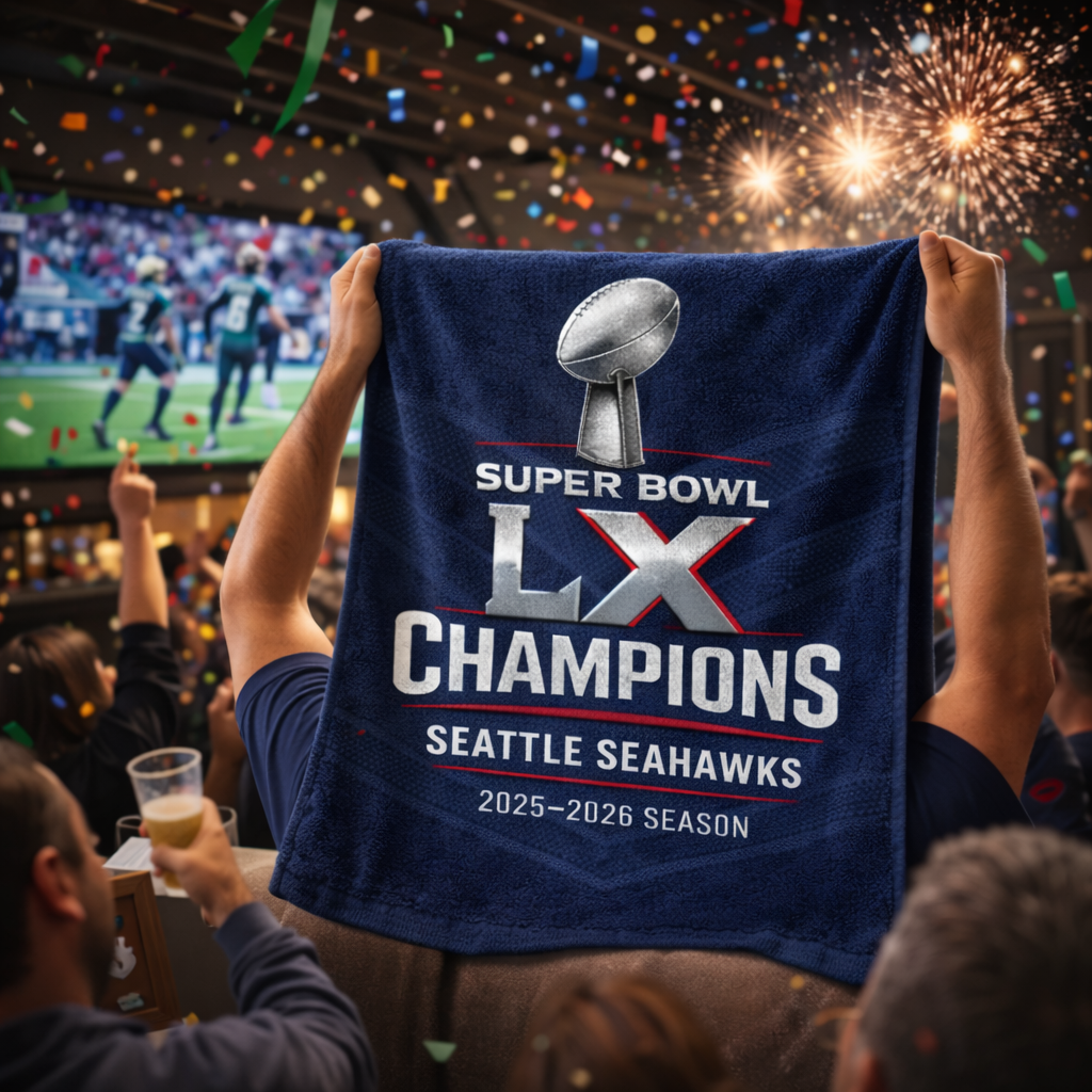 Seattle Seahawks Super Bowl Champion Towel
