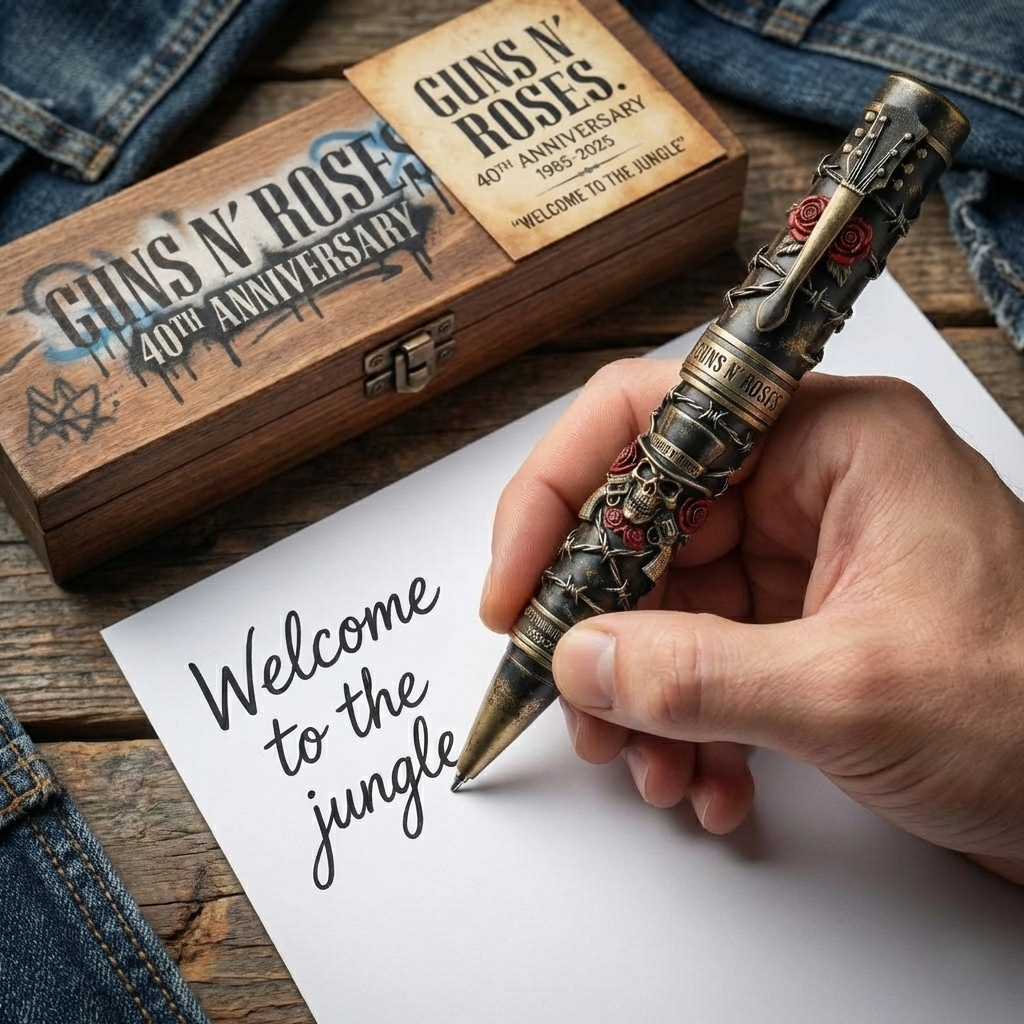 Guns N’ Roses 40th Anniversary Commemorative Pen