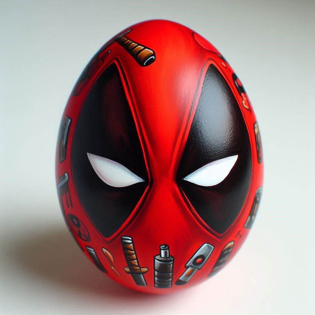 Superhero Easter Eggs