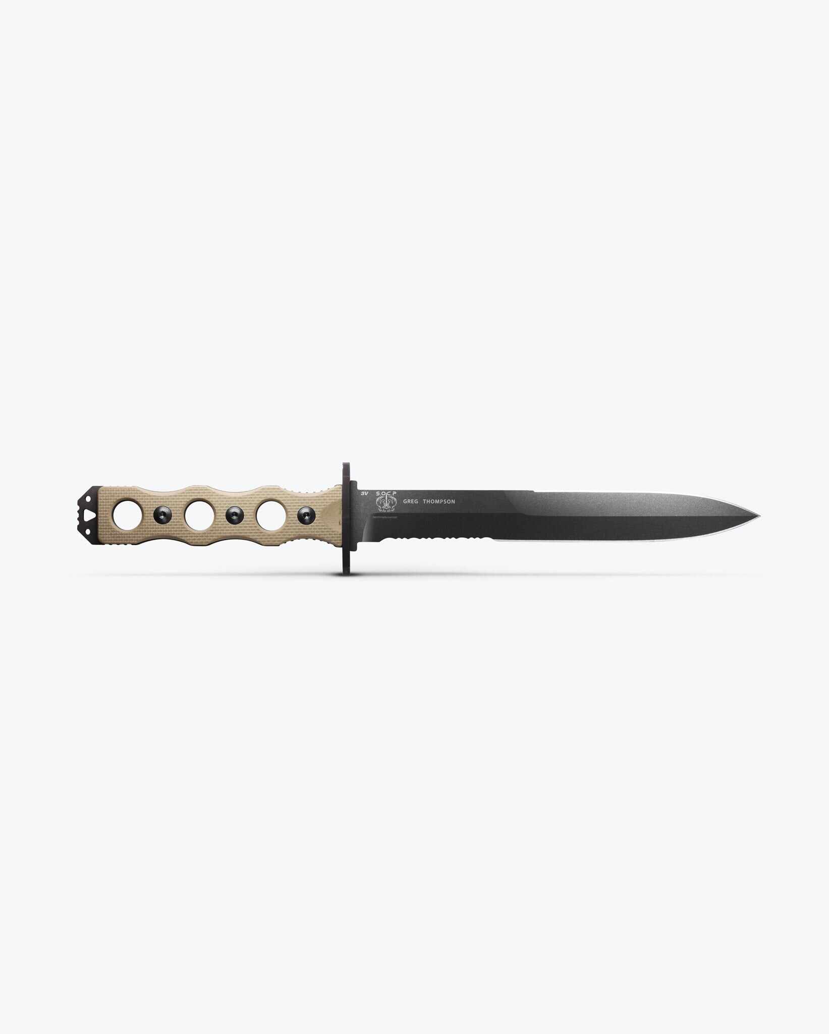 SOCP® Fixed Blade | Desert Tan G10