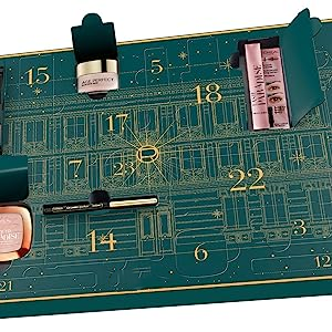 2022 Paris Advent calendar, cosmetics behind 24 doors, new beauty products every day for Christmas, - Aanythingby Clearance