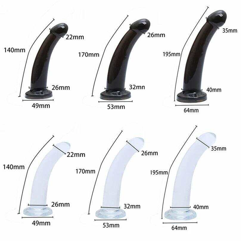 Silicone Dildo with Suction Cup – Anal Plug for Women and Gay Play