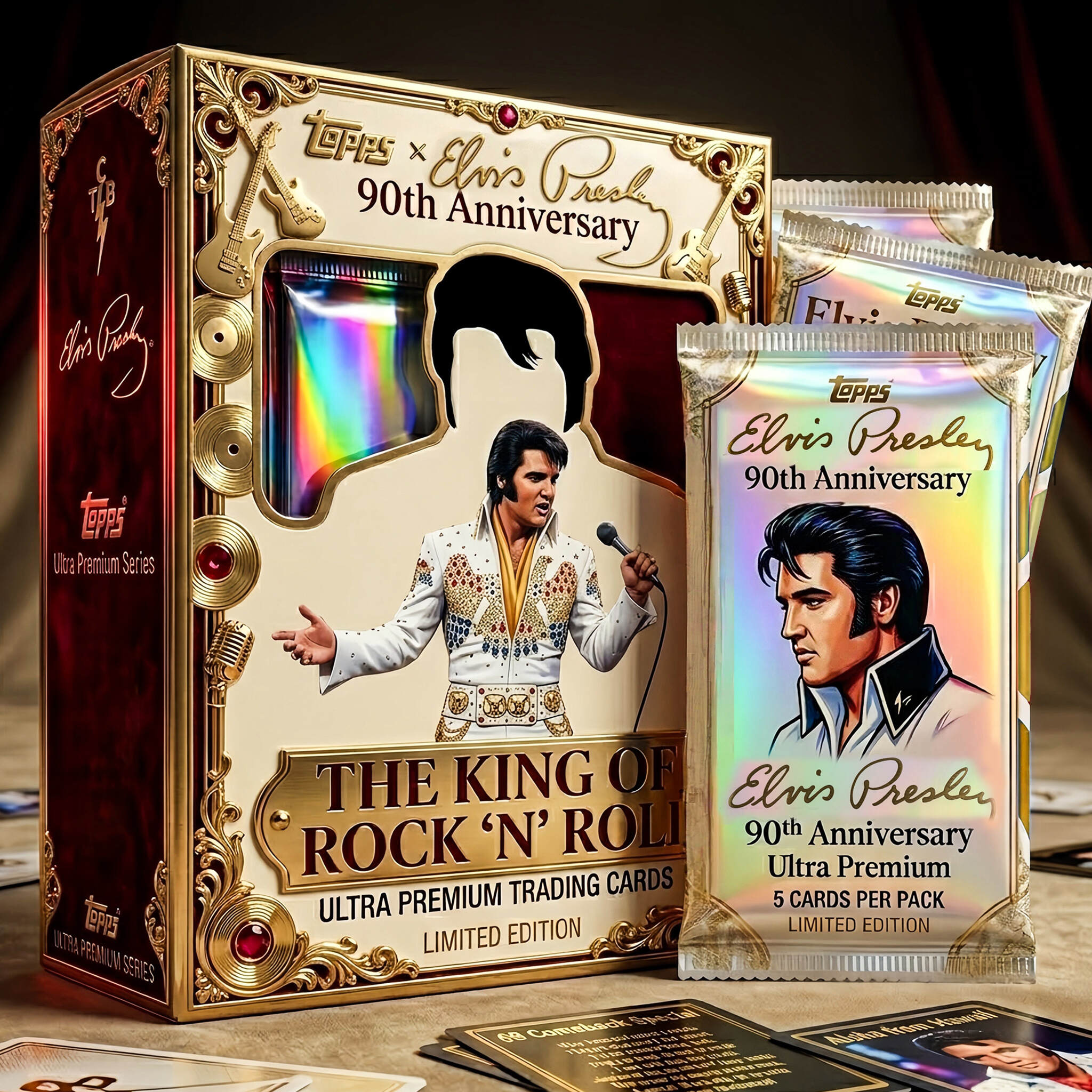 Elvis Presley 90th Anniversary Legendary Performance Collector Card