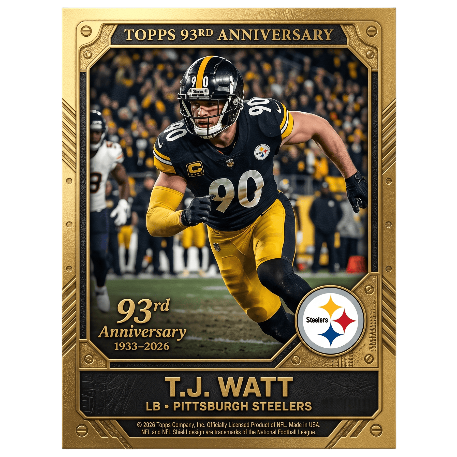 2026 Pittsburgh Steelers 93th Anniversary Hobby Box