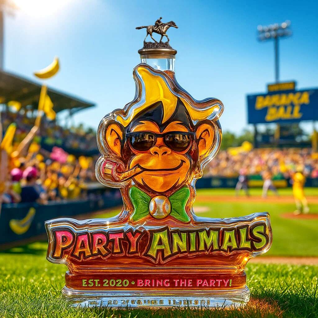 Savannah Party Animals Limited Edition Whisky Bottle