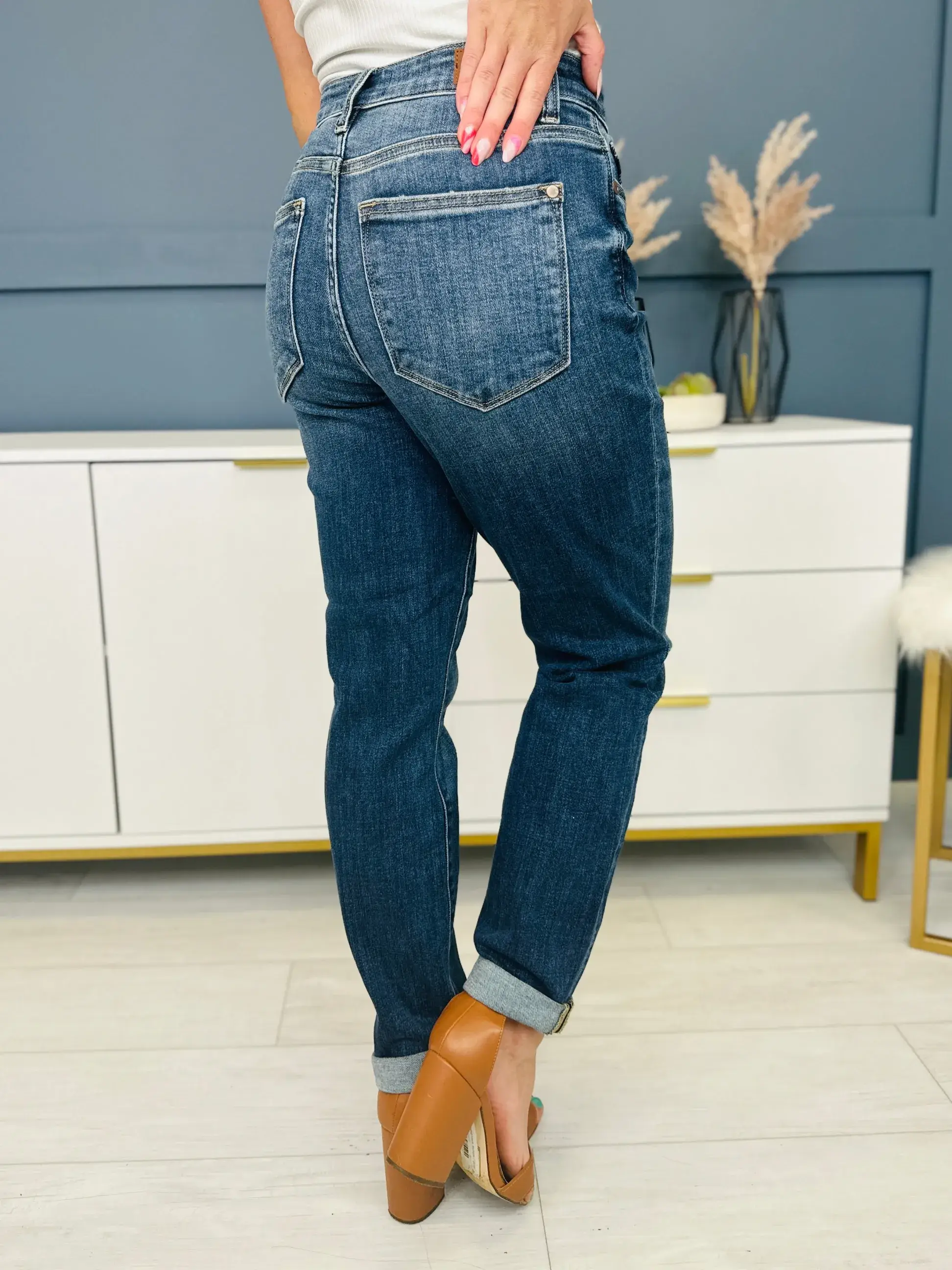 MARKDOWNS! Reg/Curvy The Bleach Boys Nondistressed Boyfriend Jeans--Multiple Washes!