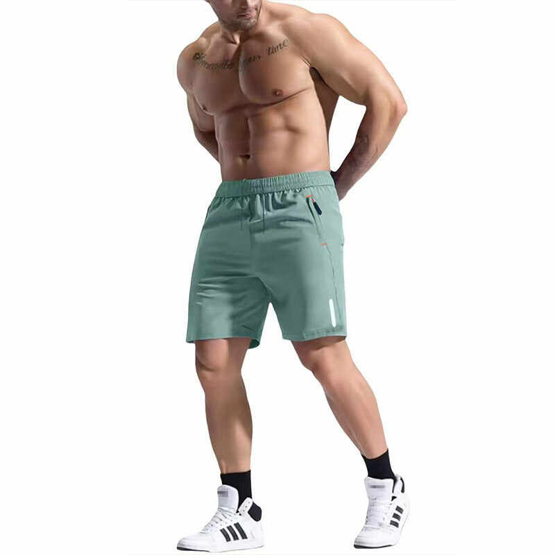 European Size Men's Shorts Elastic Waist Summer Sports