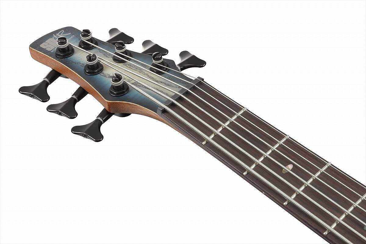 Ibanez SR Standard 6-String Electric Bass (Right-Handed, Cosmic Blue Starburst Flat)