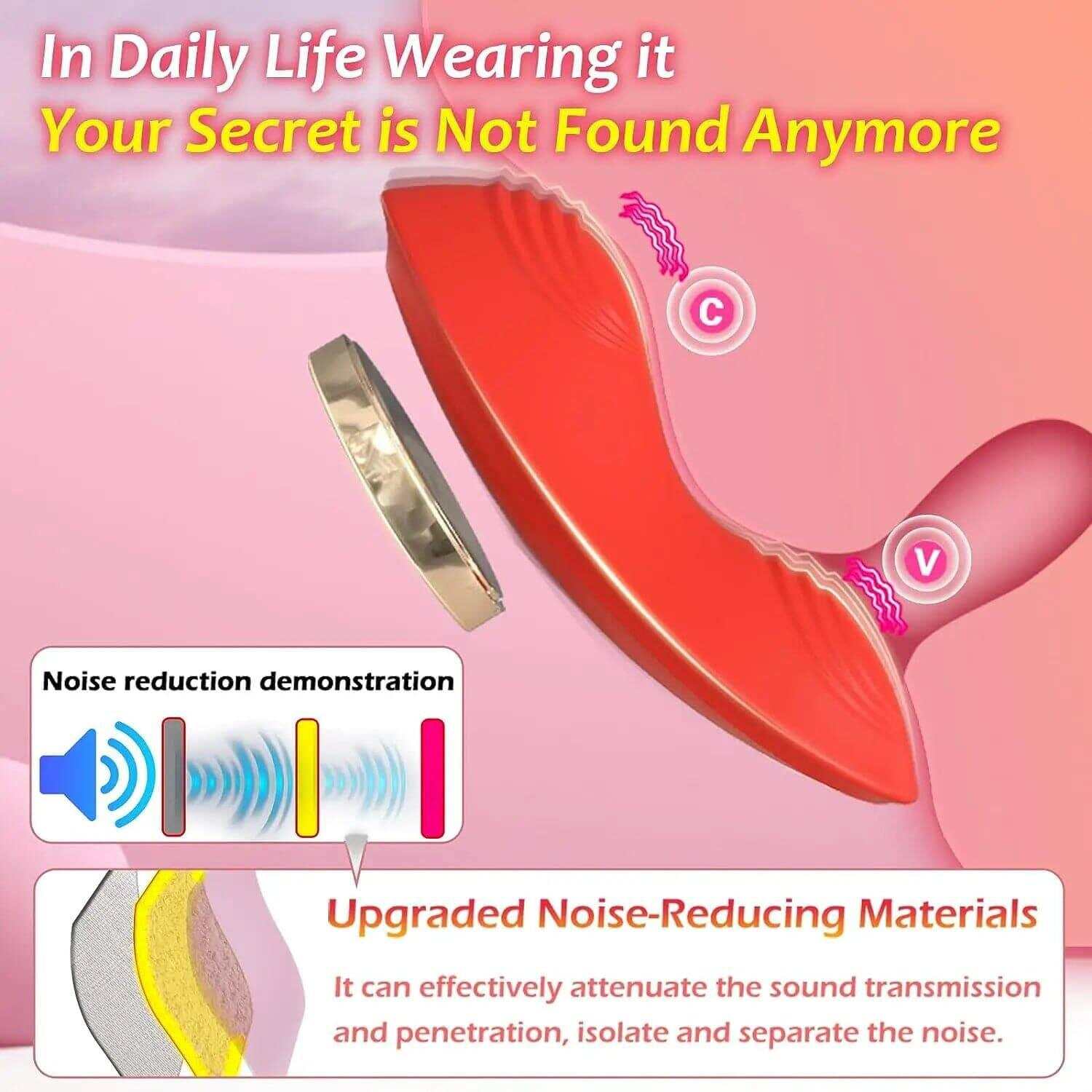PASSION PULSE ADULT Wearable Mini Vibrator with APP Control
