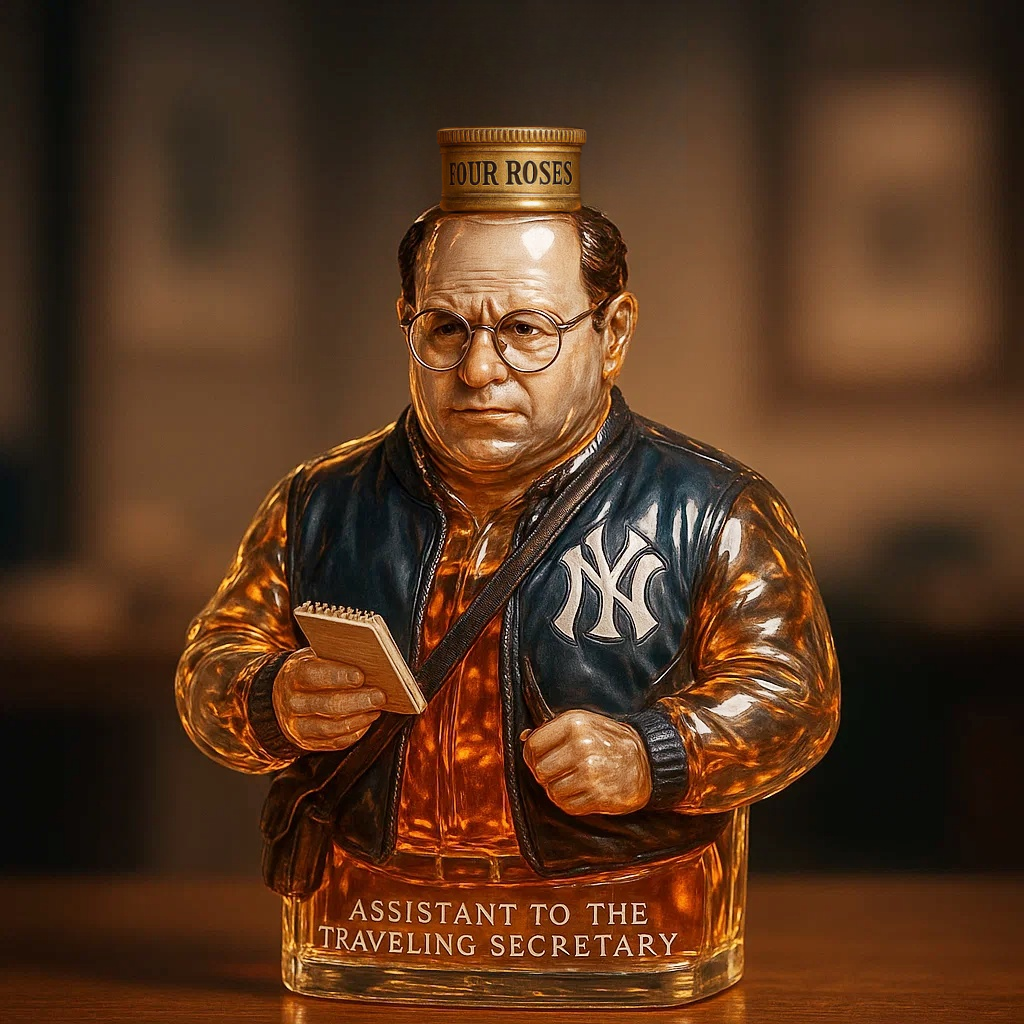 Costanza Assistant to the Traveling Secretary Whiskey Bottle