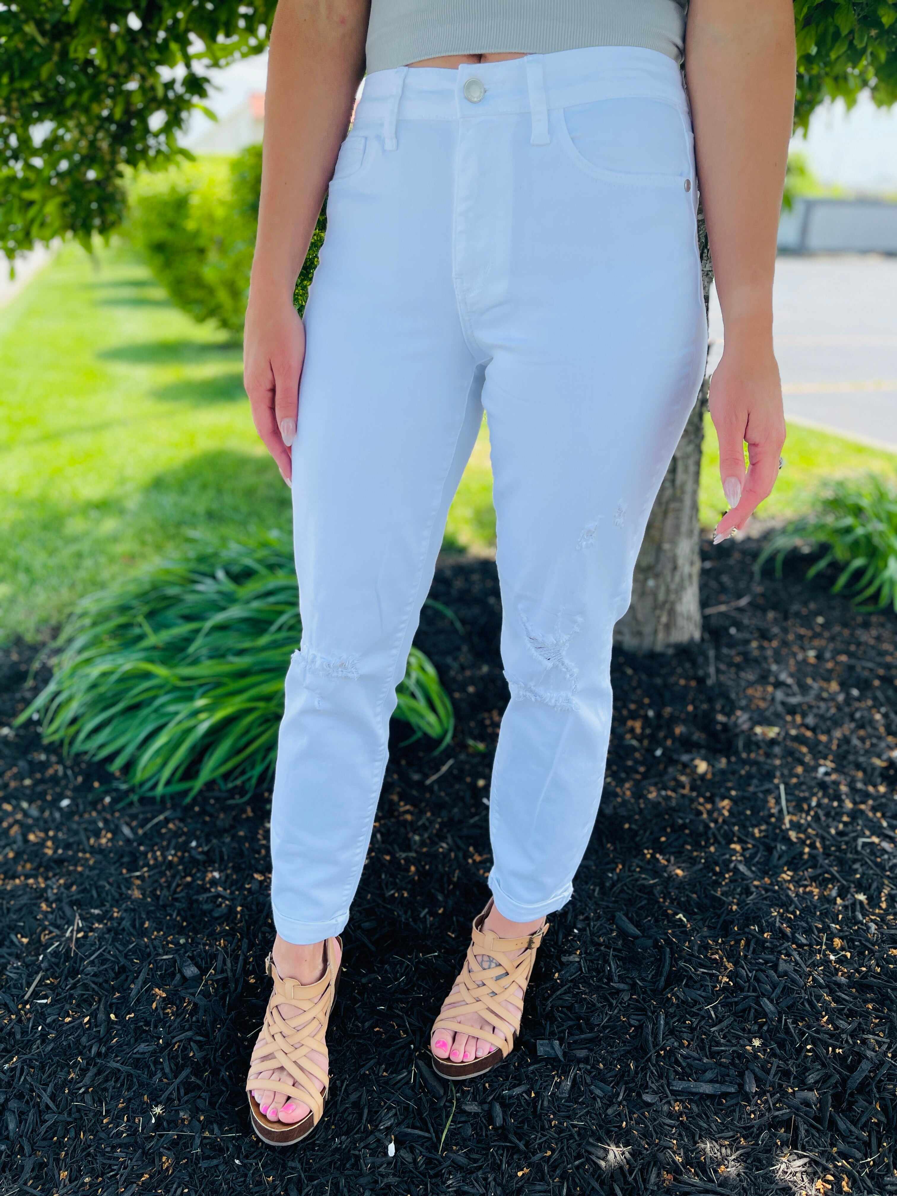 PLUS/REG Break The Ice Boyfriend Jeans
