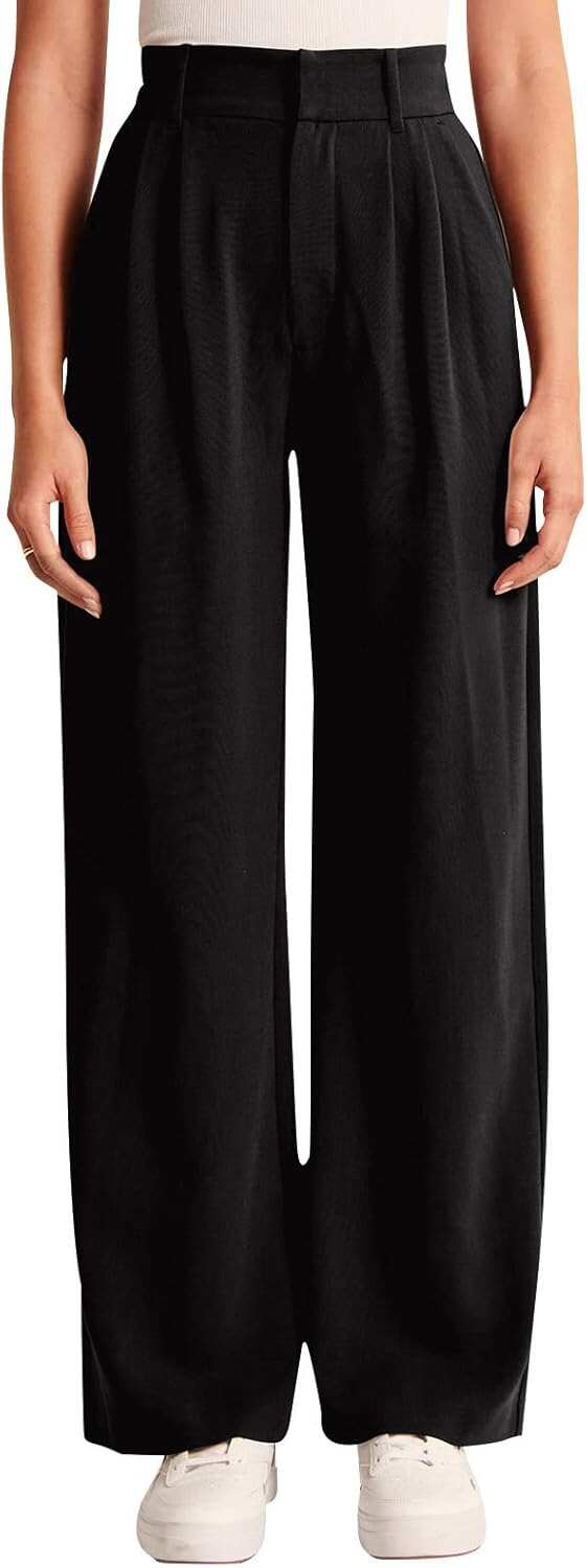 High-Waisted Work Pants for Women – Business Casual Office Trousers with Pockets (2025 Edition)