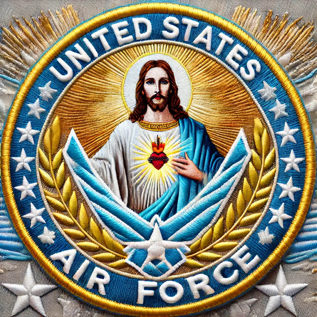Jesus Bless Soldiers Patch