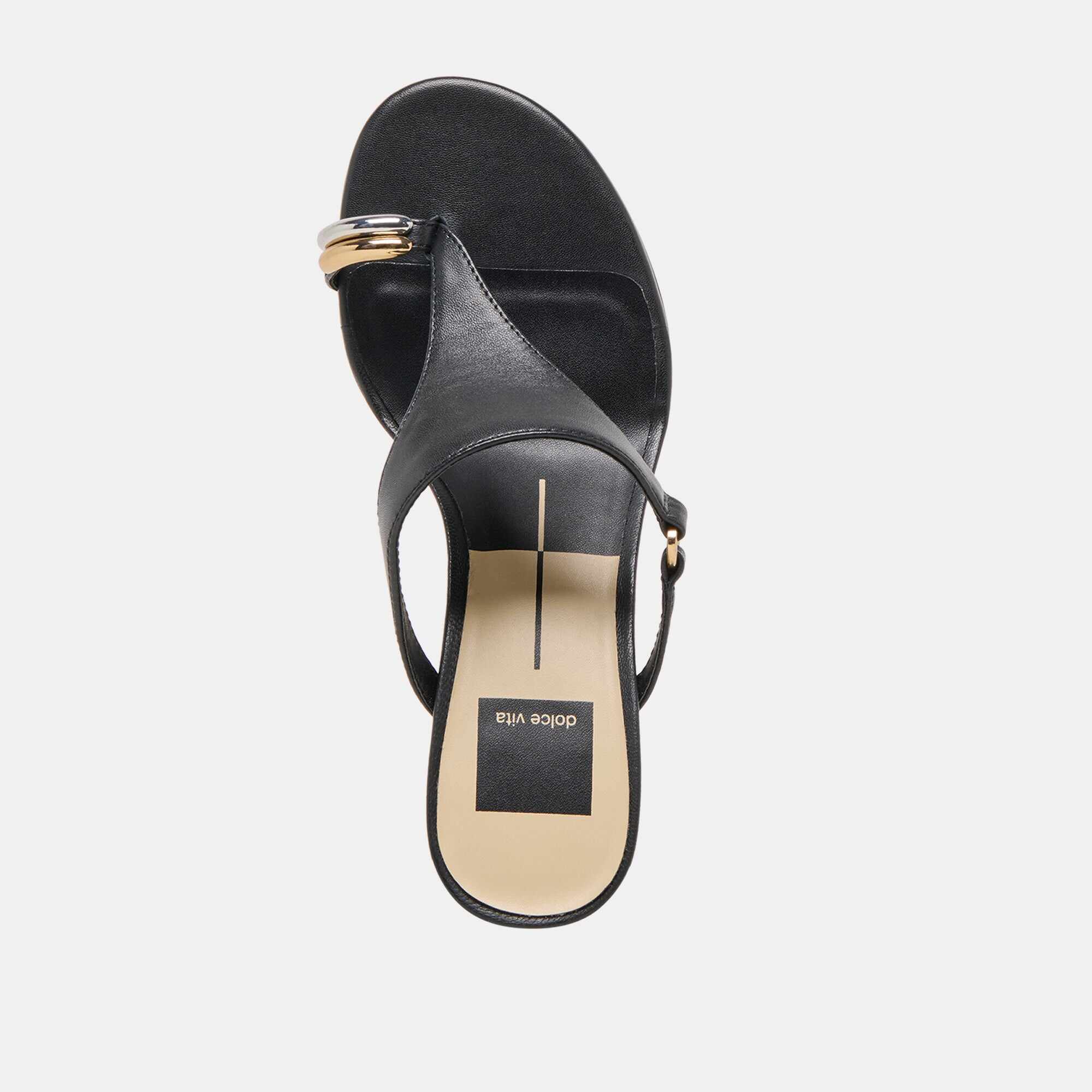 DERREL HEELS BLACK LEATHER