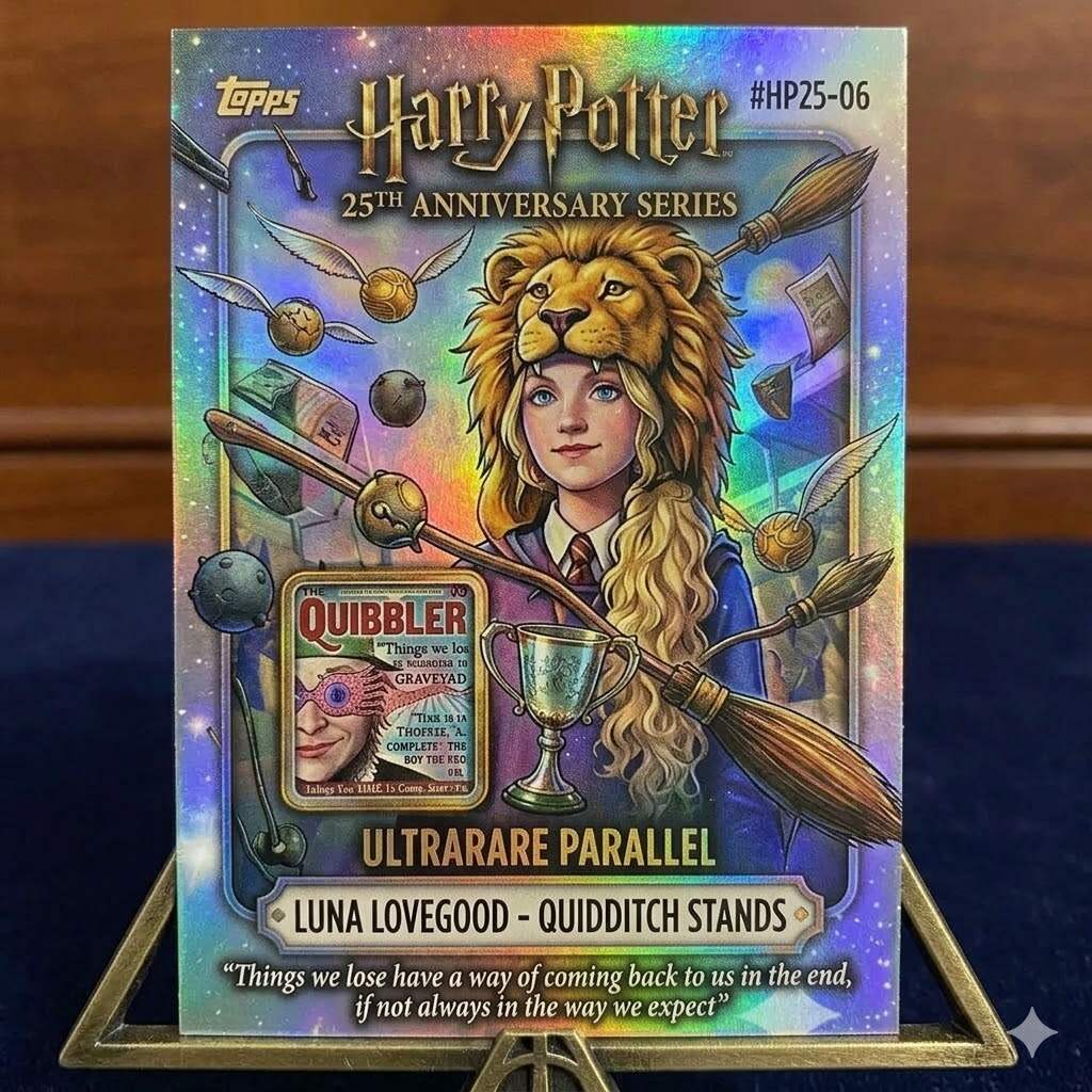 ✨Harry Potter 25th Anniversary Topps Card Set | Magic Collectible🧙