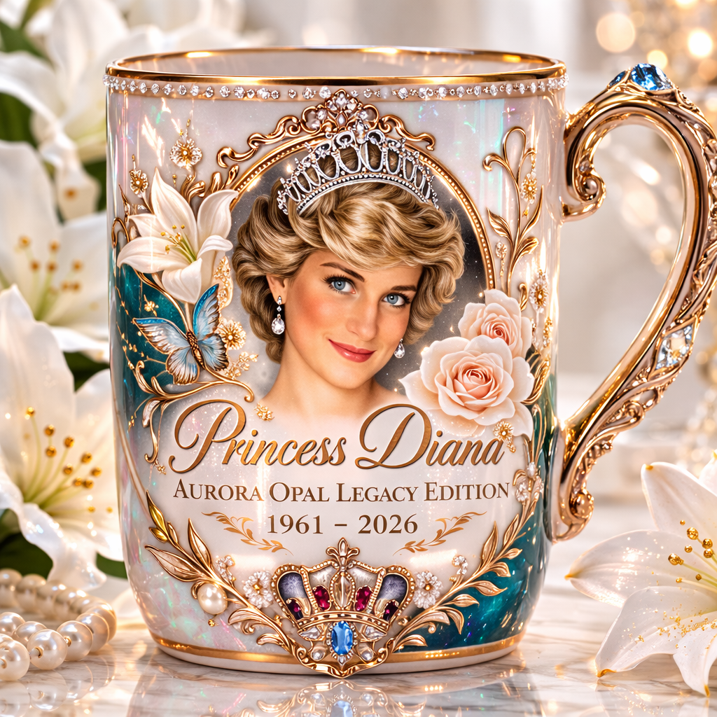 Princess Diana Imperial Rose Legacy Mug