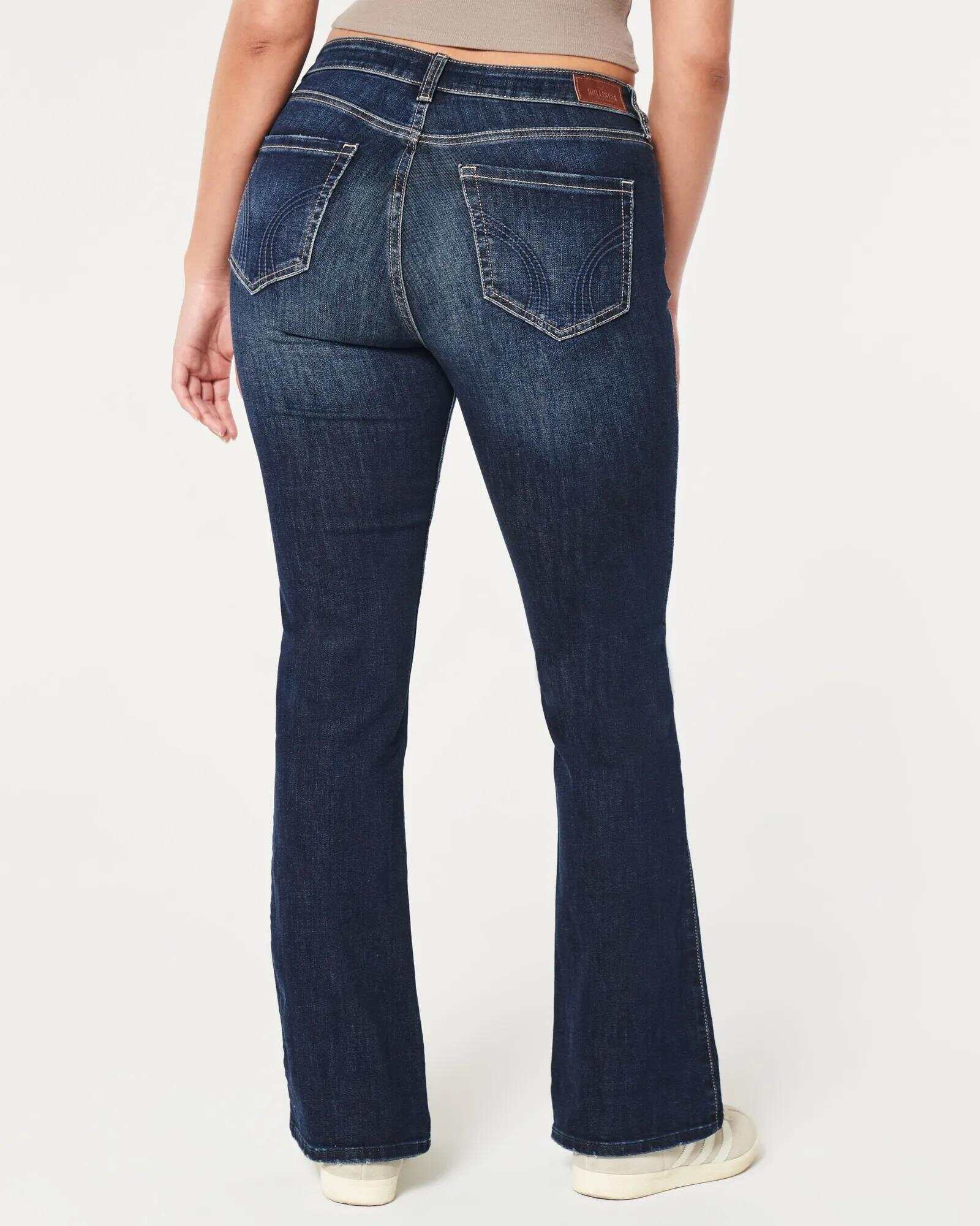 Curvy Mid-Rise Light Wash Boot Jeans