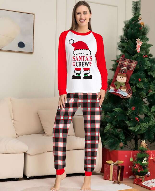 Christmas Pajamas Sets Family Matching Sleepwear Loungewear