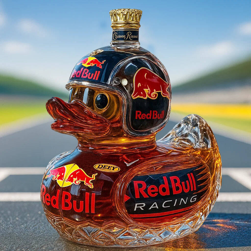 F1 Duck Whisky Bottle
