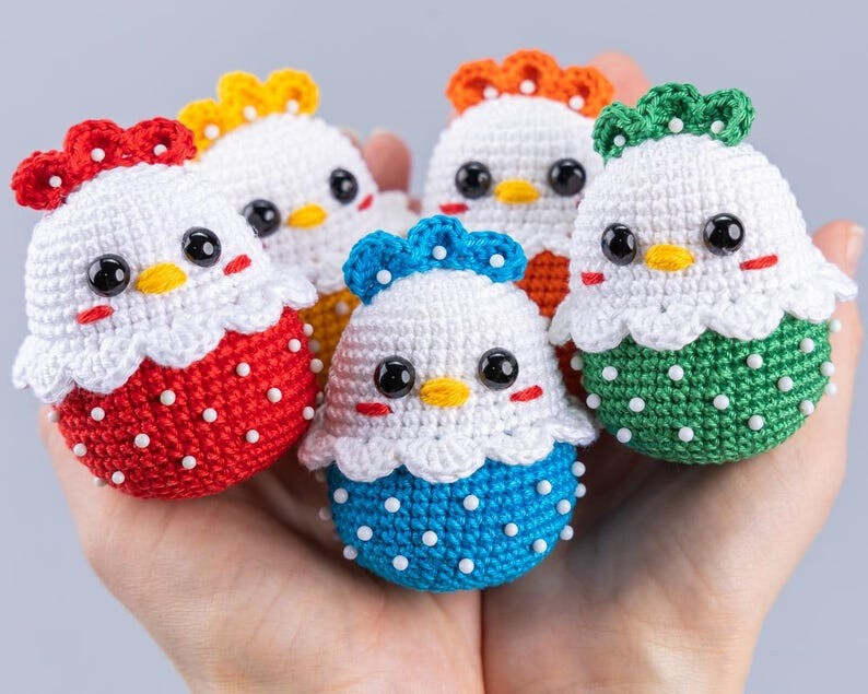 Handmade Crochet Easter Chick