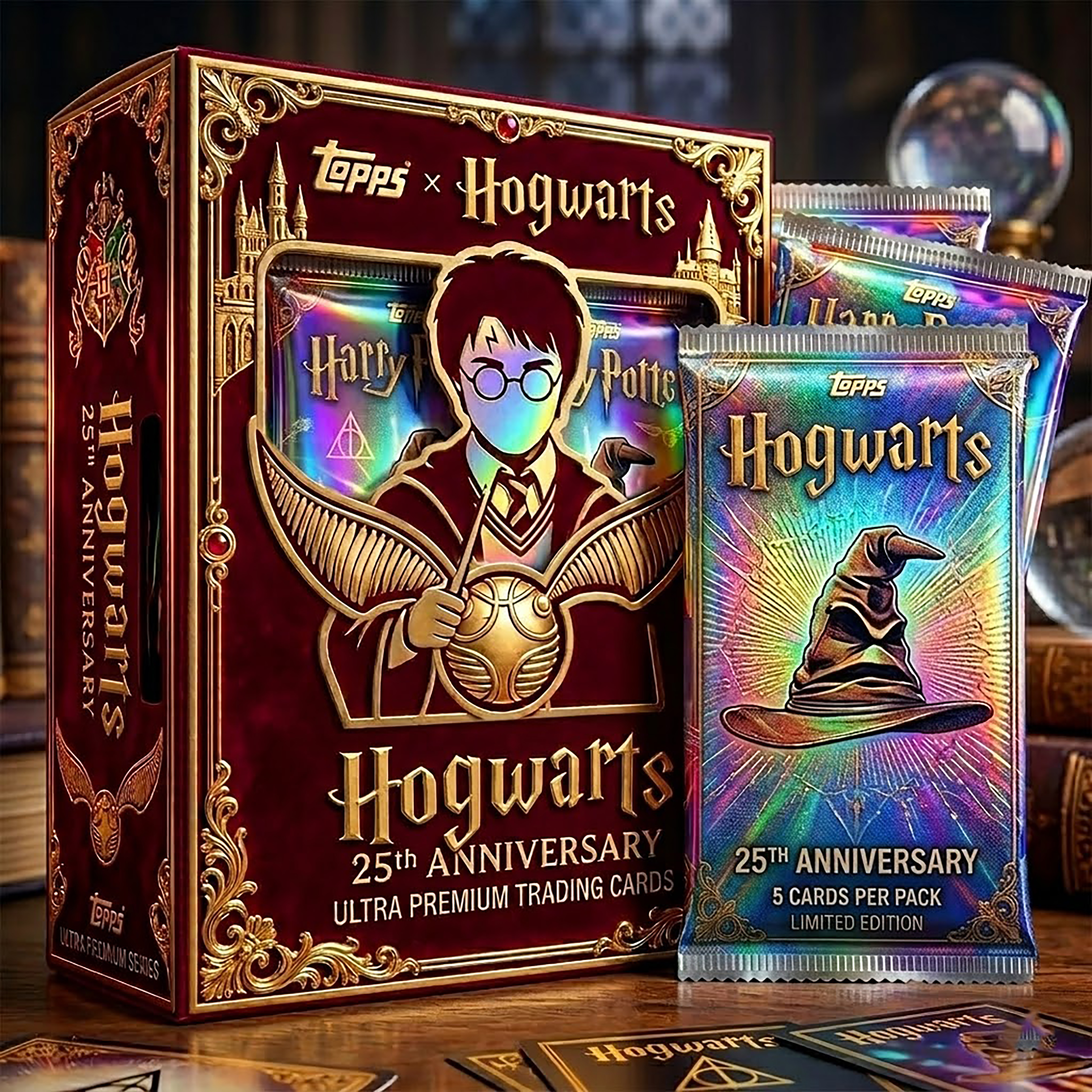 ✨Harry Potter 25th Anniversary Topps Card Set | Magic Collectible🧙