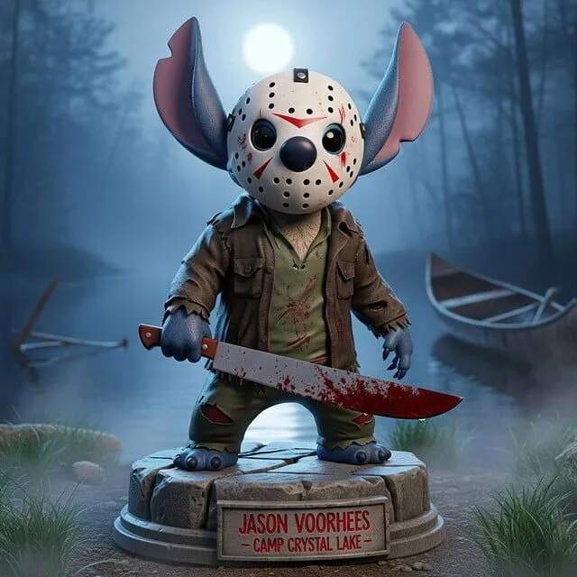 Stitch of Terror- Horror Icon Resin Statue Series