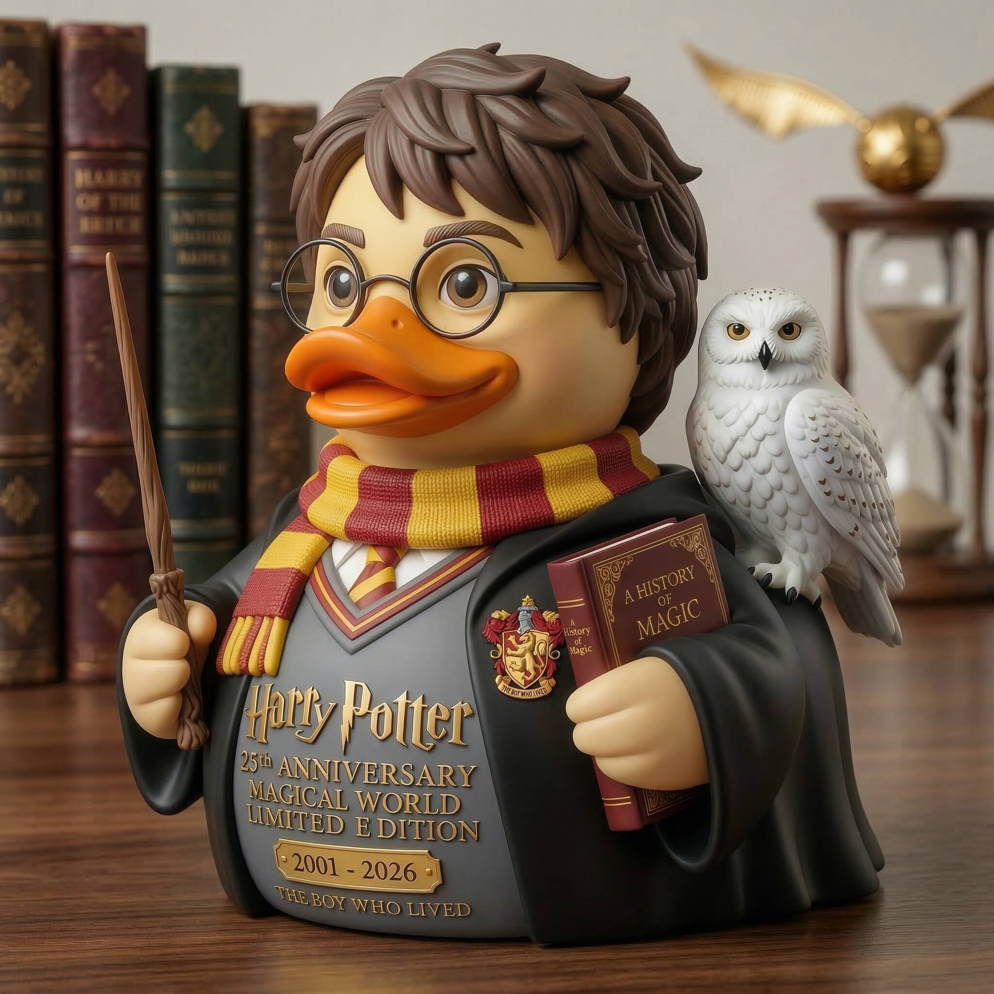 Harry Potter 25th Anniversary Magical World Limited Edition Duck