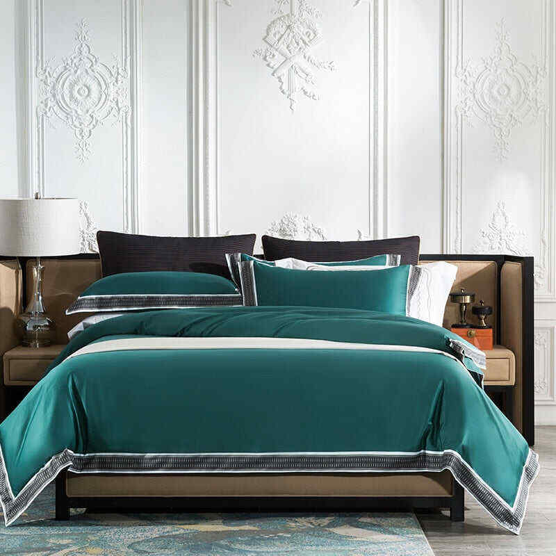 Fezaran Silky Soft Egyptian Cotton Duvet Cover Set